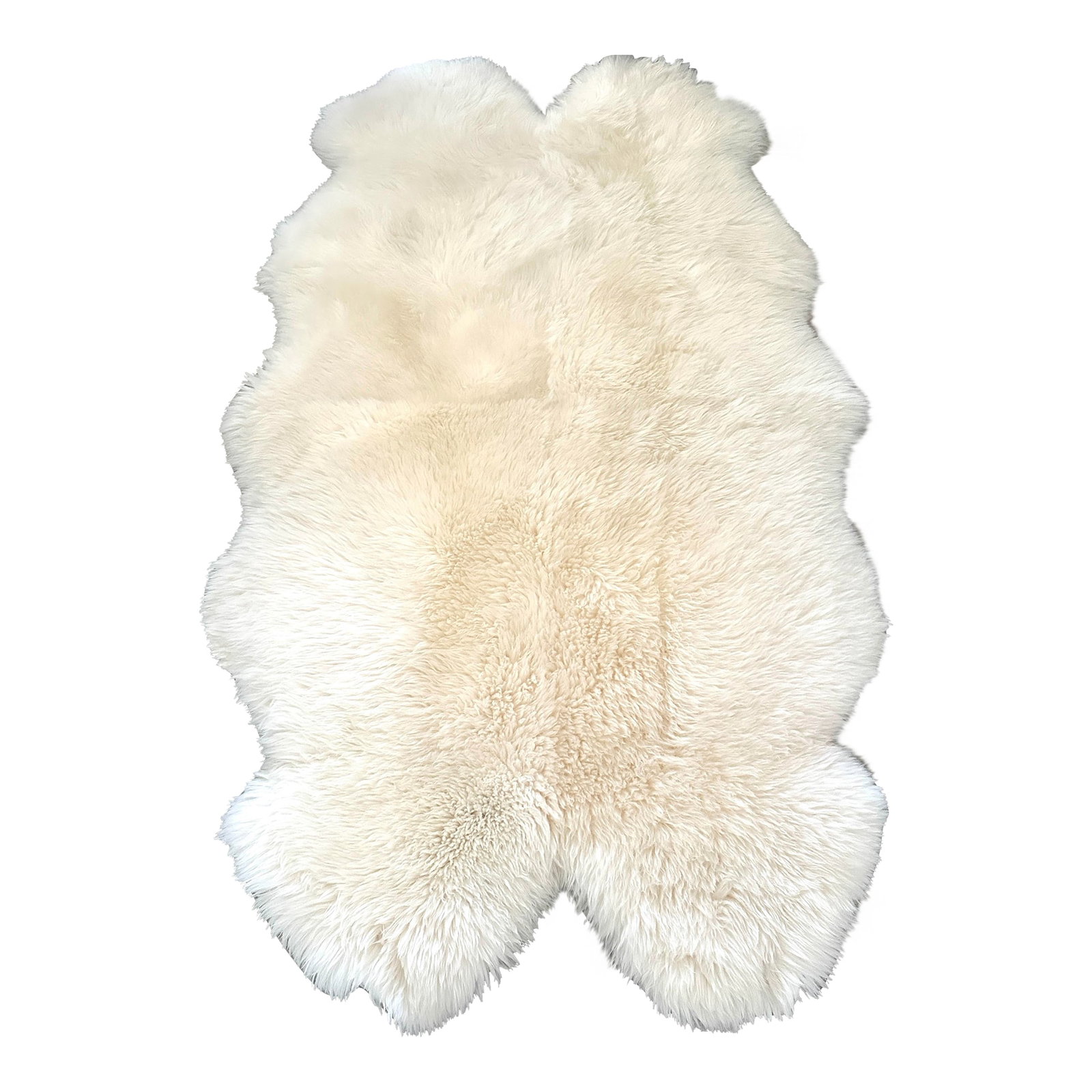 Pottery Barn Style Cream Austrialian Sheep Skin Hide: Beautiful Pottery barn Australian Sheepskin Hide, Perfect to drape on a chair or floor. Lots of options, super soft in cream color. I also have gray taupe (greige) color, and lavender. 4ft x 6ft 33in