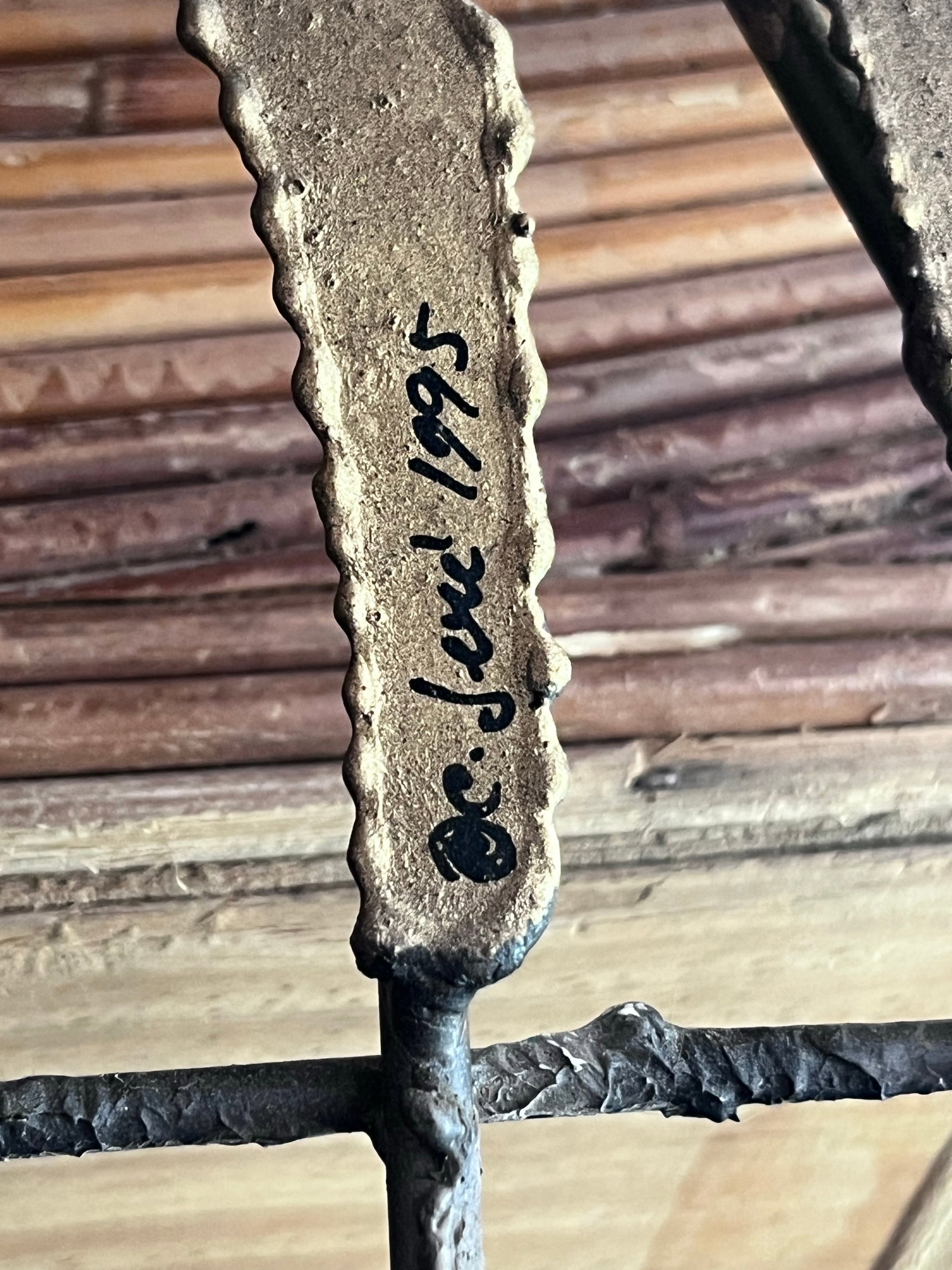 Signed Curtis Jeré 1995 Three Crane Marsh Sculpture by Artisan House - 7