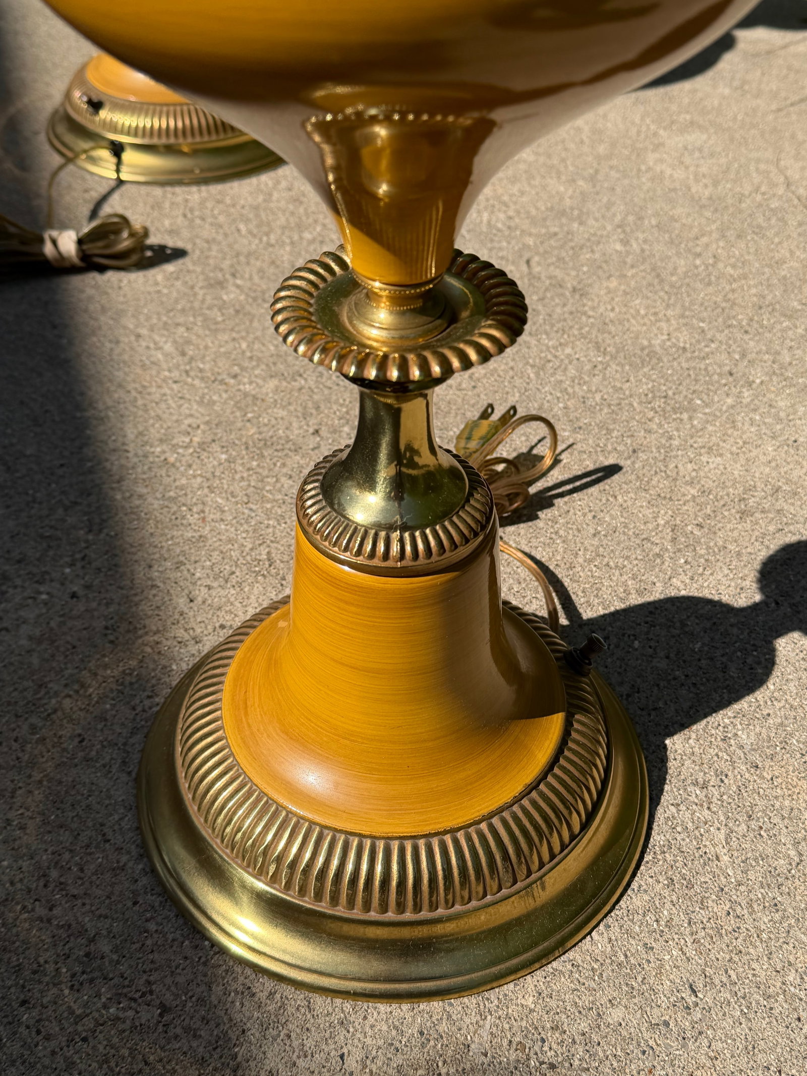 1970s Stiffel Torch Table Lamps - a Pair - 12
