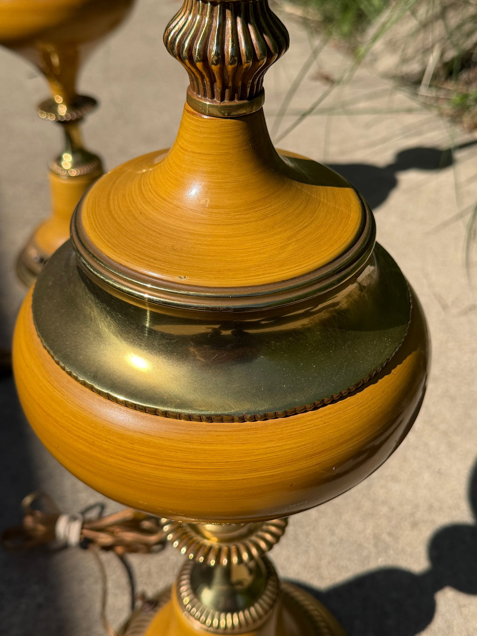 1970s Stiffel Torch Table Lamps - a Pair - 3