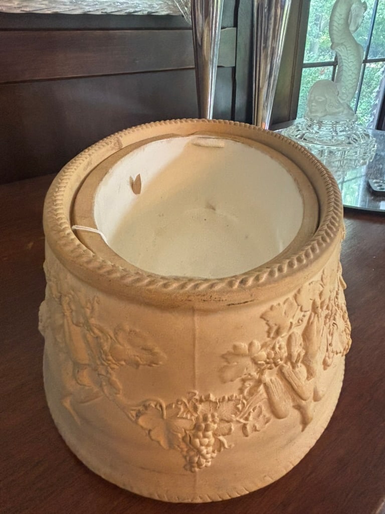 Mid 20th Century Signed Wedgewood Cane Ware Game Pie Tureen or Serving Dish With Cover and Insert - 5