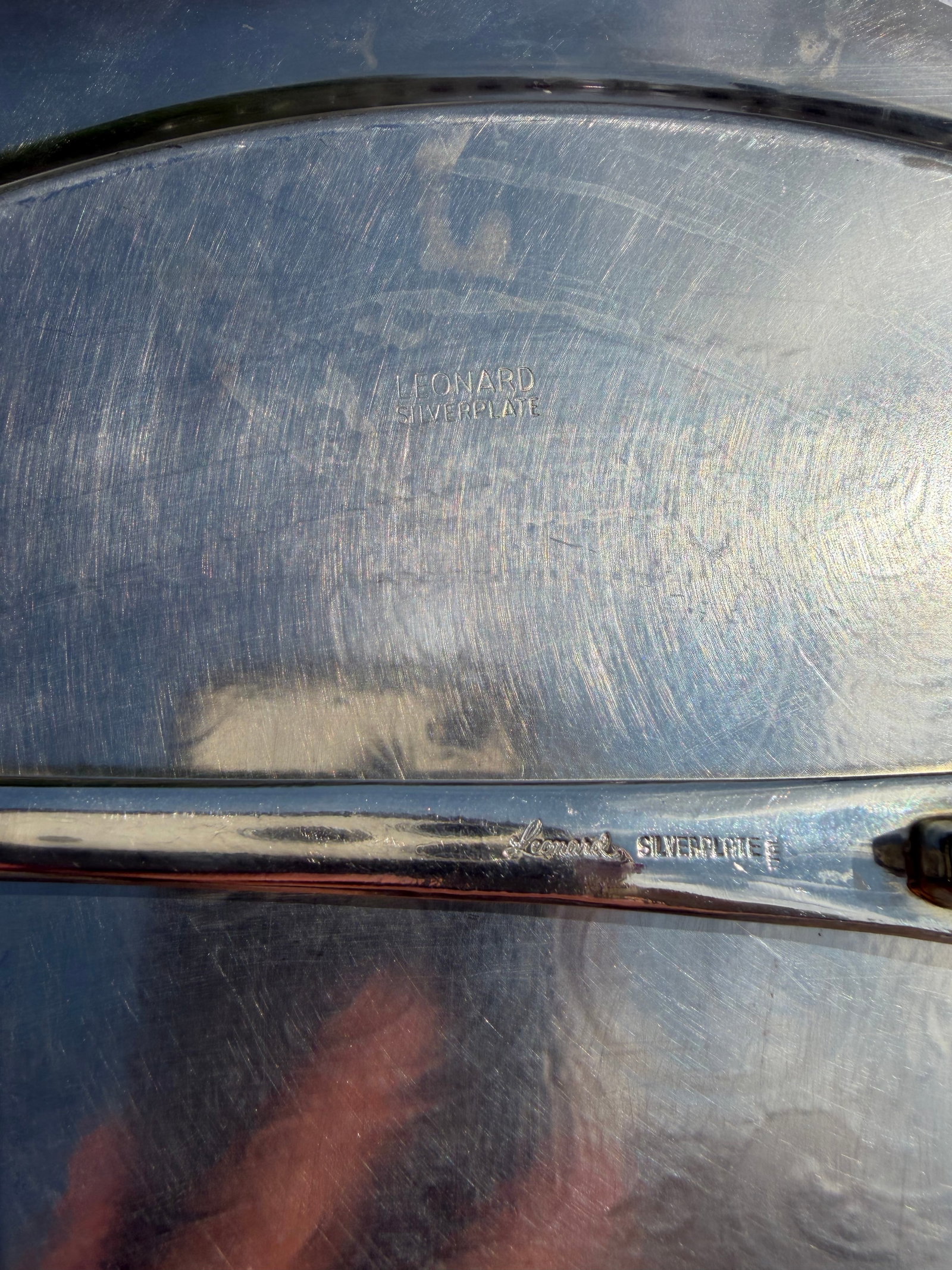 1970s Leonard Silver Plate Punch Bowl - Set of 15 - 3