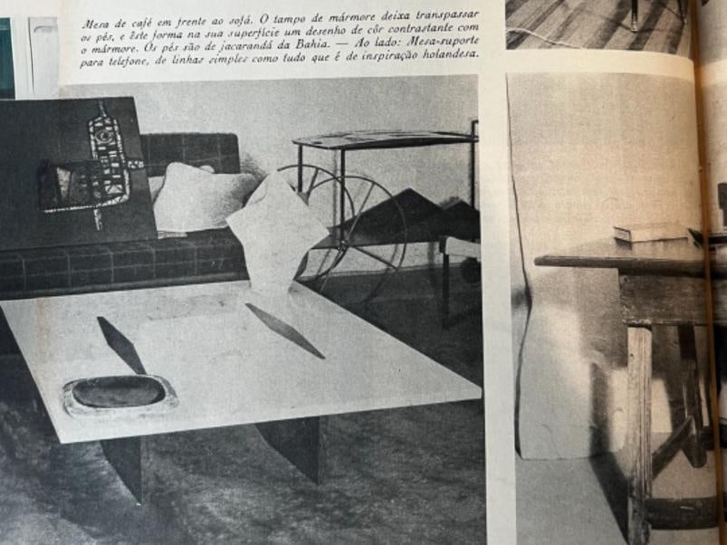 Limestone Coffee Table by Jorge Zalszupin in Rosewood & Marble, Brazil, 1959 - 17