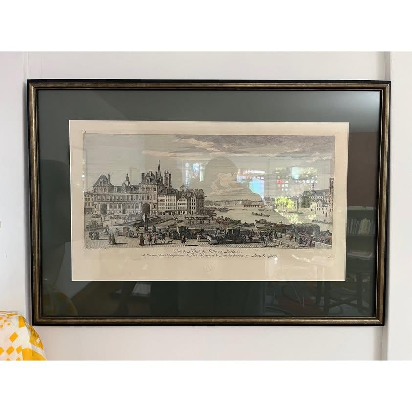 Pair of Antique Jacques Rigaud Engravings - Official Chalcographie Du Louvre - 10