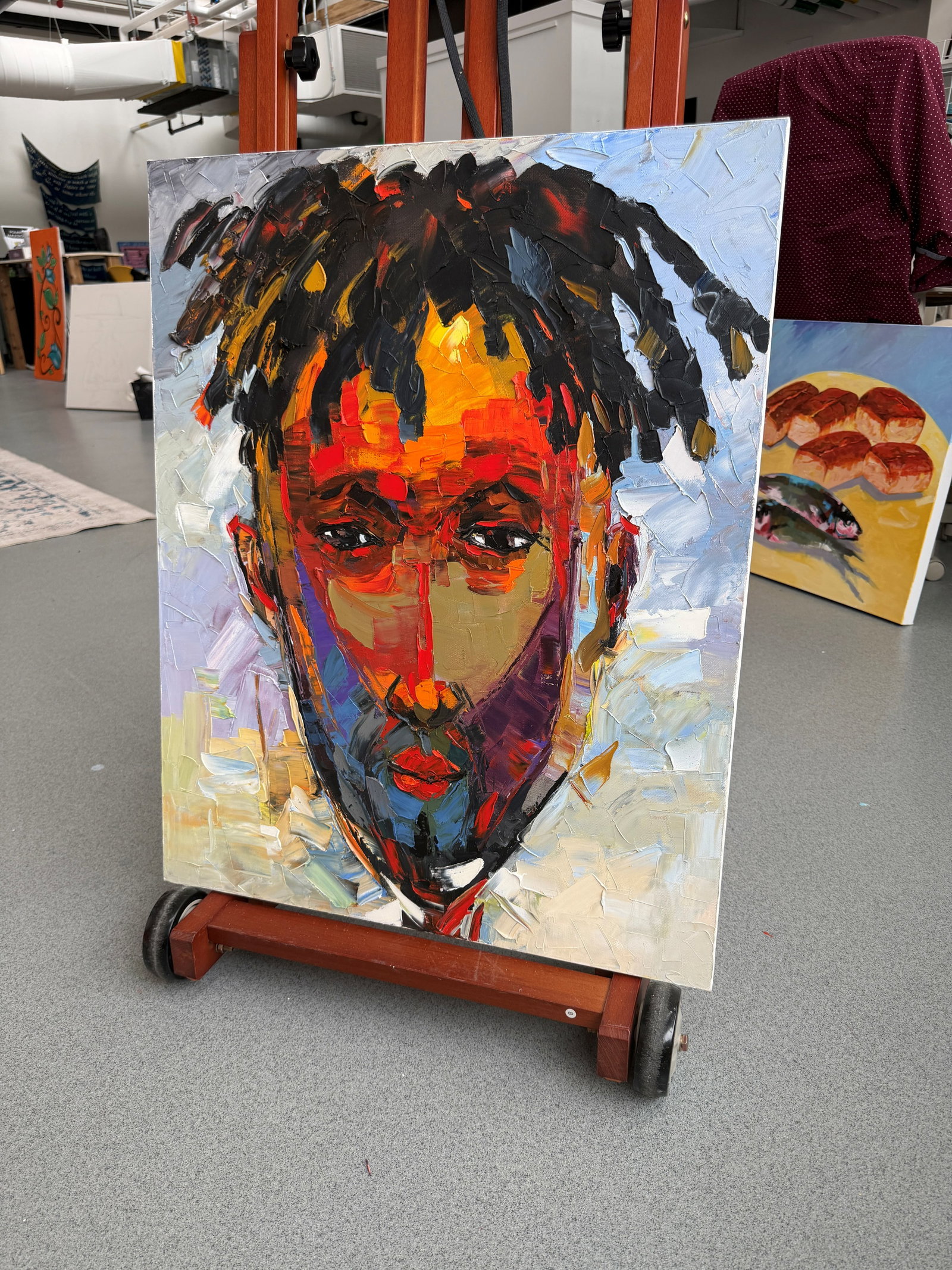 Metamorphosis, Oil on Canvas, Godfrey Afebuame (2024) - 5