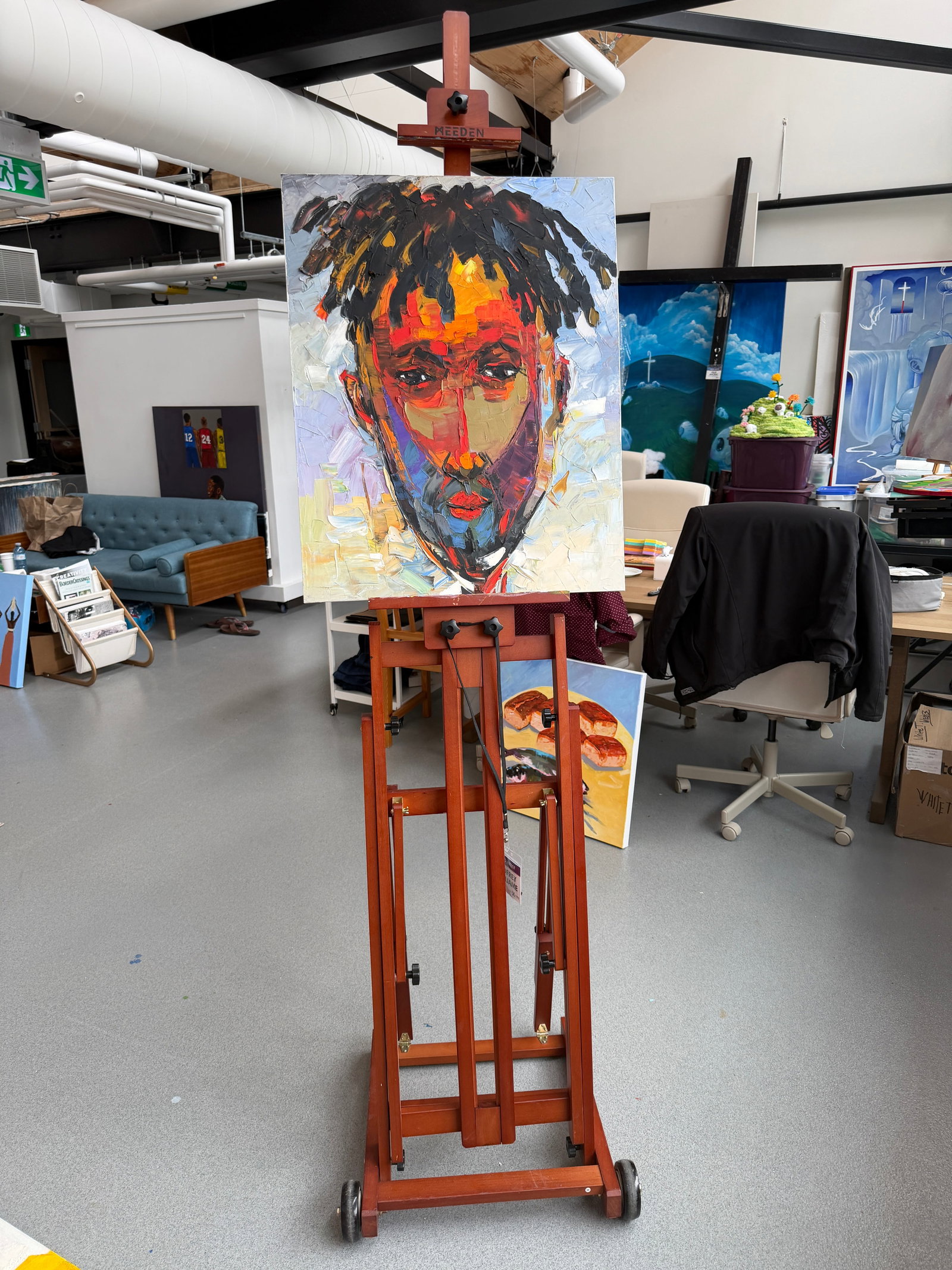 Metamorphosis, Oil on Canvas, Godfrey Afebuame (2024) - 7