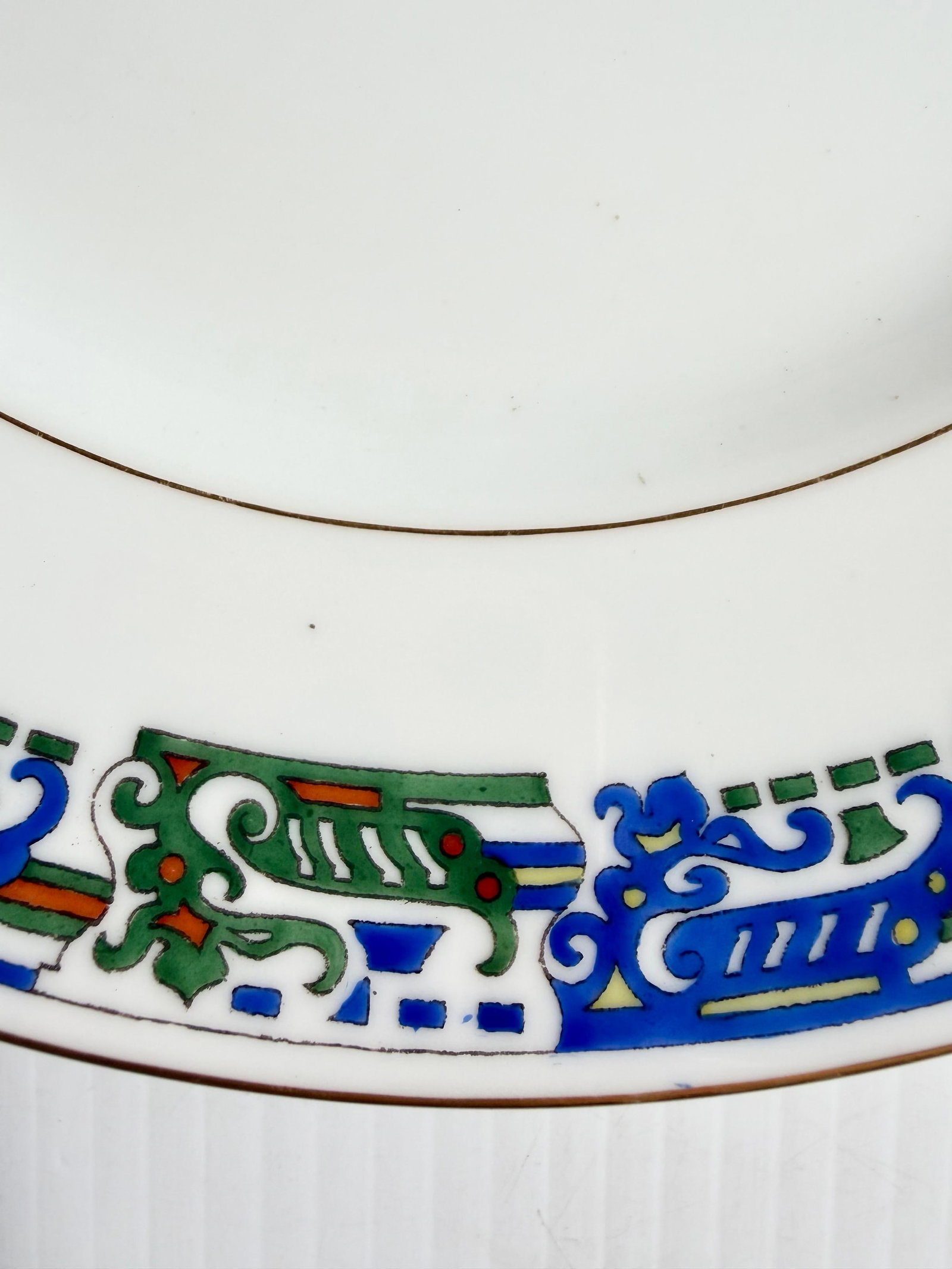 Kornilov Brothers Russian Imperial Armorial Crest Antique Porcelain Plate - 6