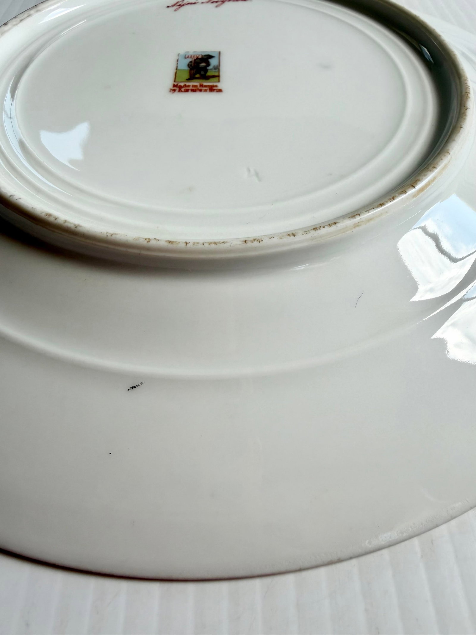 Kornilov Brothers Russian Imperial Armorial Crest Antique Porcelain Plate - 9