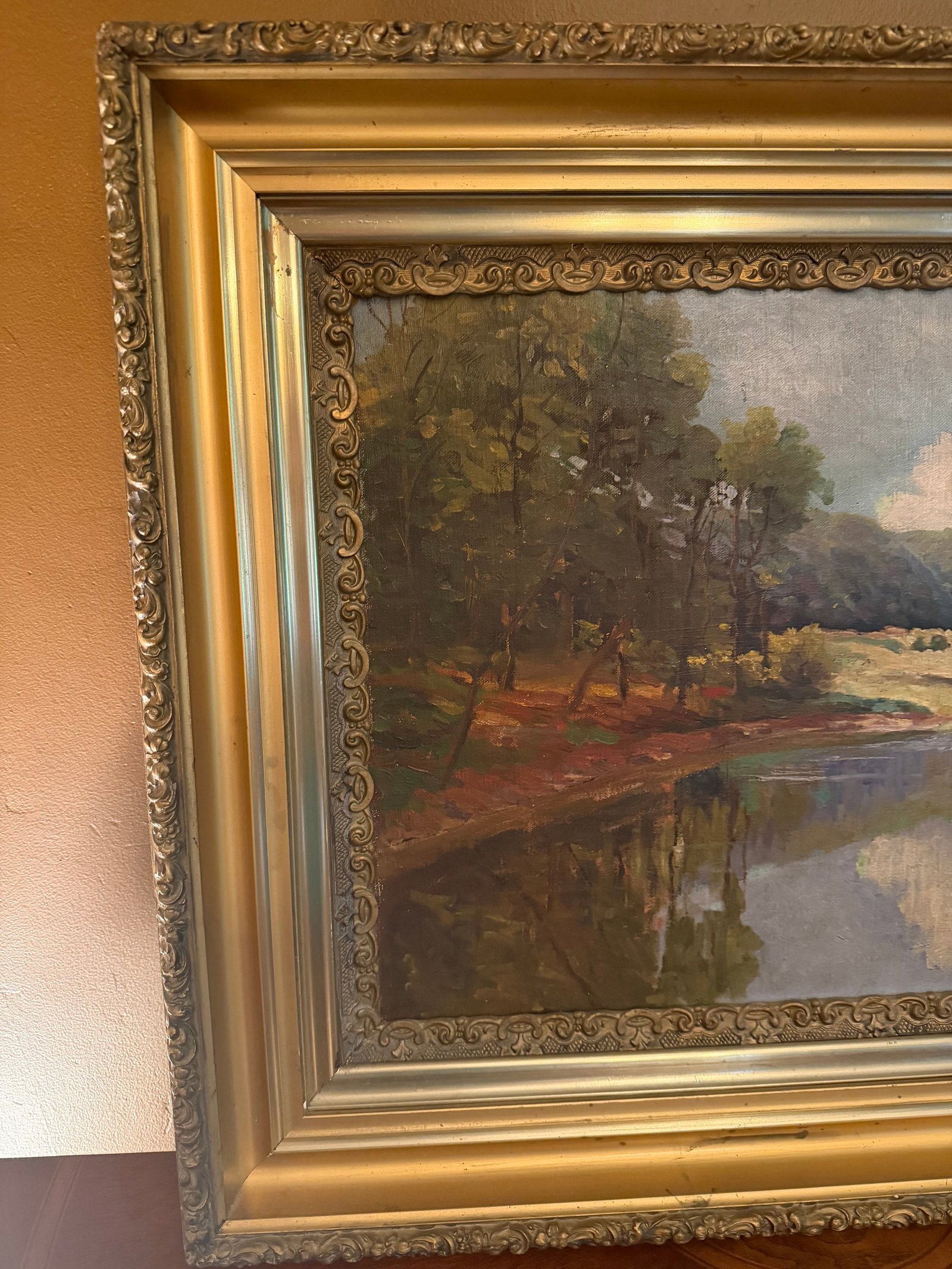 Signed 1931 g.c. Sponsler Impressionist Woodland Landscape Painting - 9