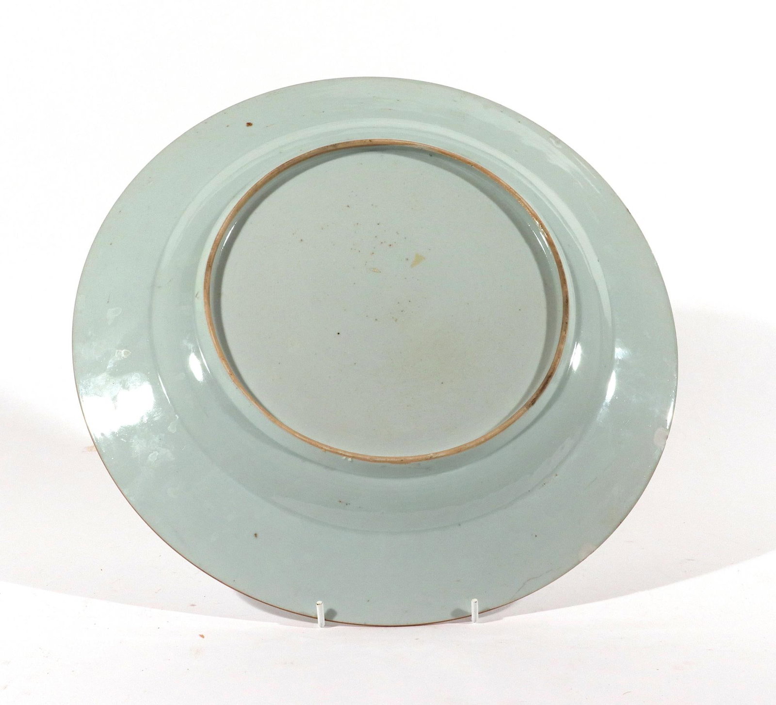 18th-Century Chinese Export Porcelain Famille Rose "˜Garden' Dishes - a Pair - 8