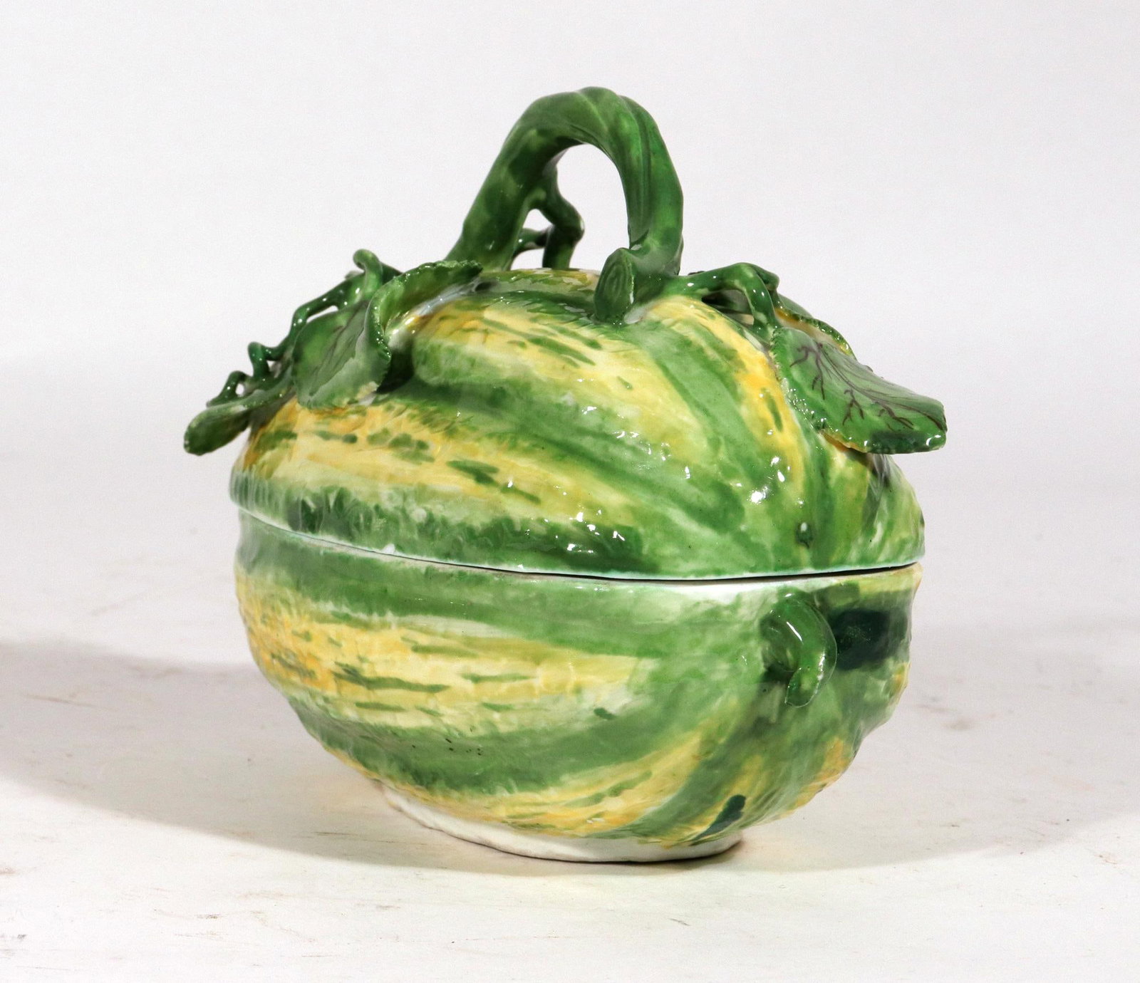 Meissen Porcelain 18th Century Tromp l'Oeil Tureen in the Form of a Melon - 10
