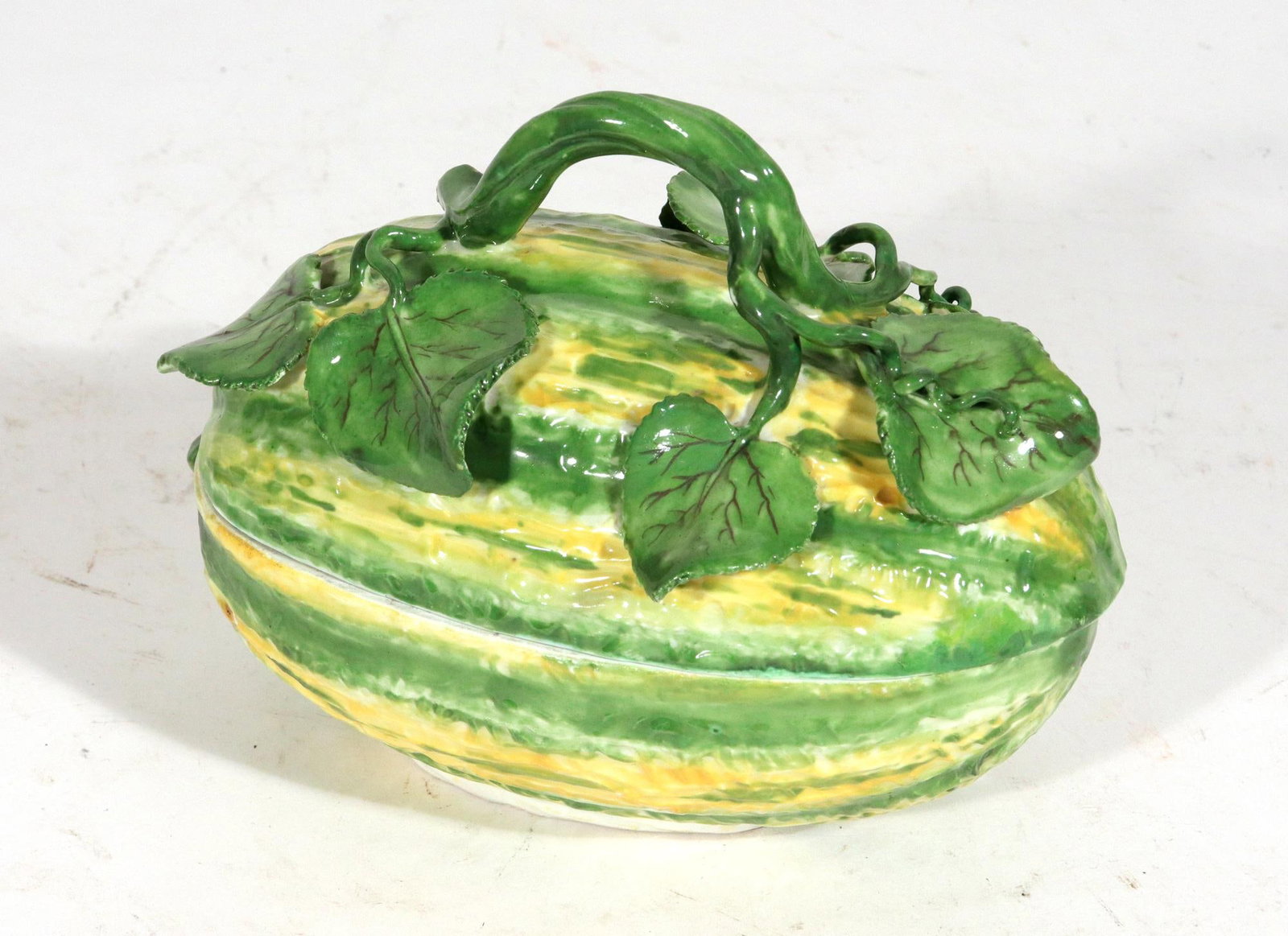 Meissen Porcelain 18th Century Tromp l'Oeil Tureen in the Form of a Melon - 14