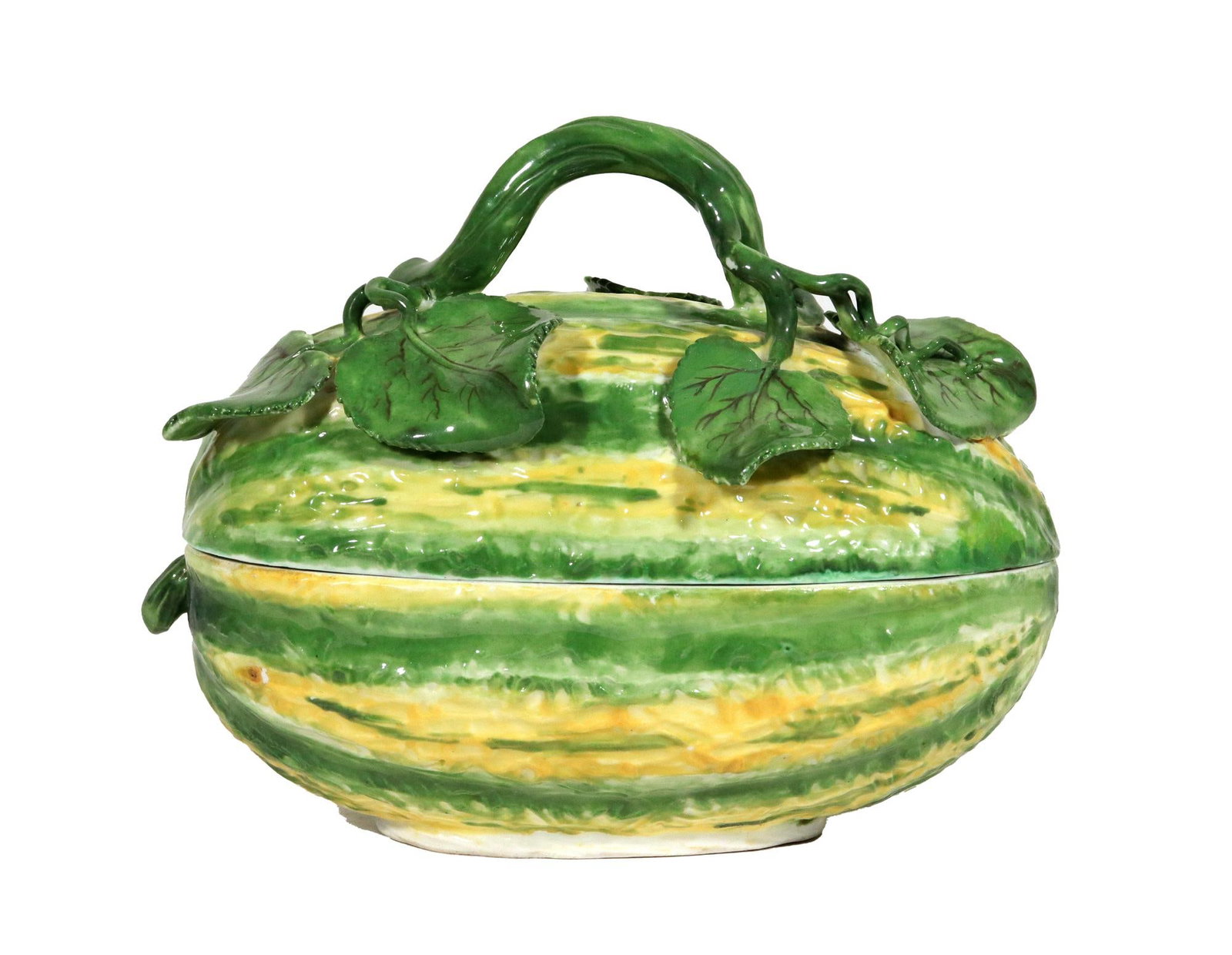 Meissen Porcelain 18th Century Tromp l'Oeil Tureen in the Form of a Melon - 2