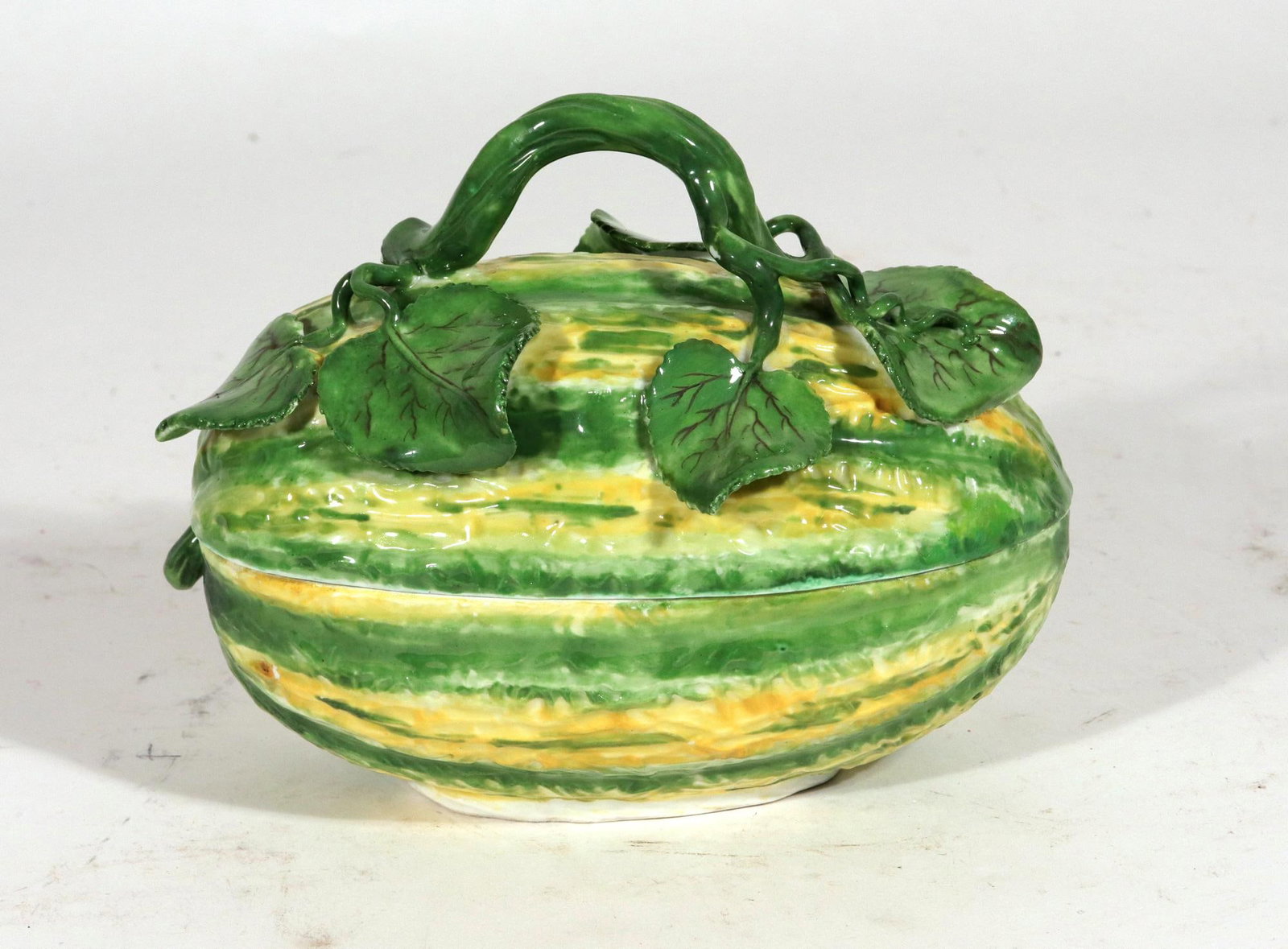 Meissen Porcelain 18th Century Tromp l'Oeil Tureen in the Form of a Melon - 3