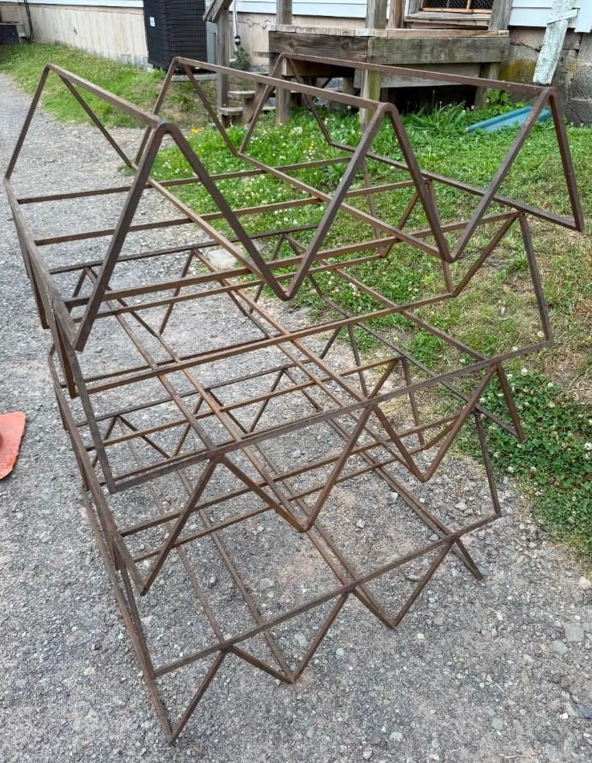 "Rust" — Abstract Steel Sculpture, Herbert Simon Estate, 1971 - 7