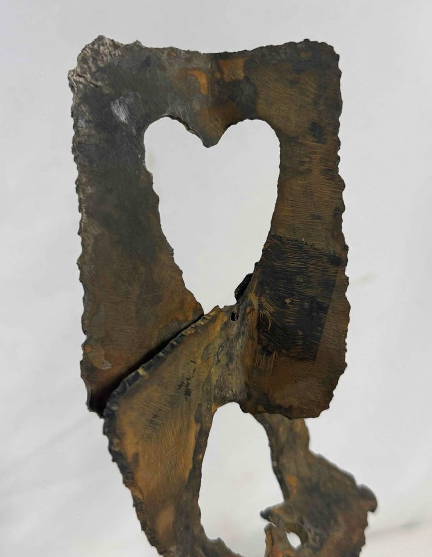 Falling Playing Cards— Abstract Steel Sculpture, Herbert Simon Estate - 4