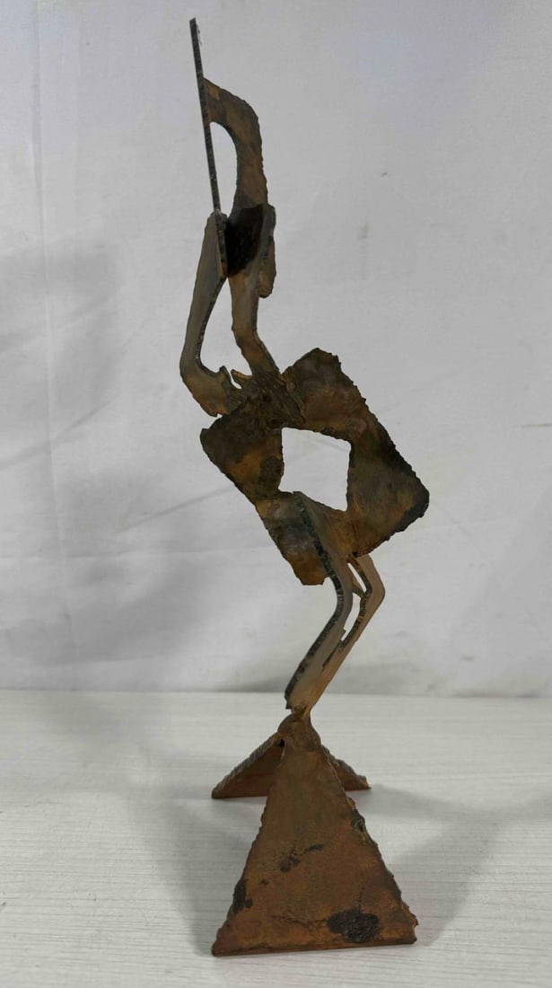 Falling Playing Cards— Abstract Steel Sculpture, Herbert Simon Estate - 5