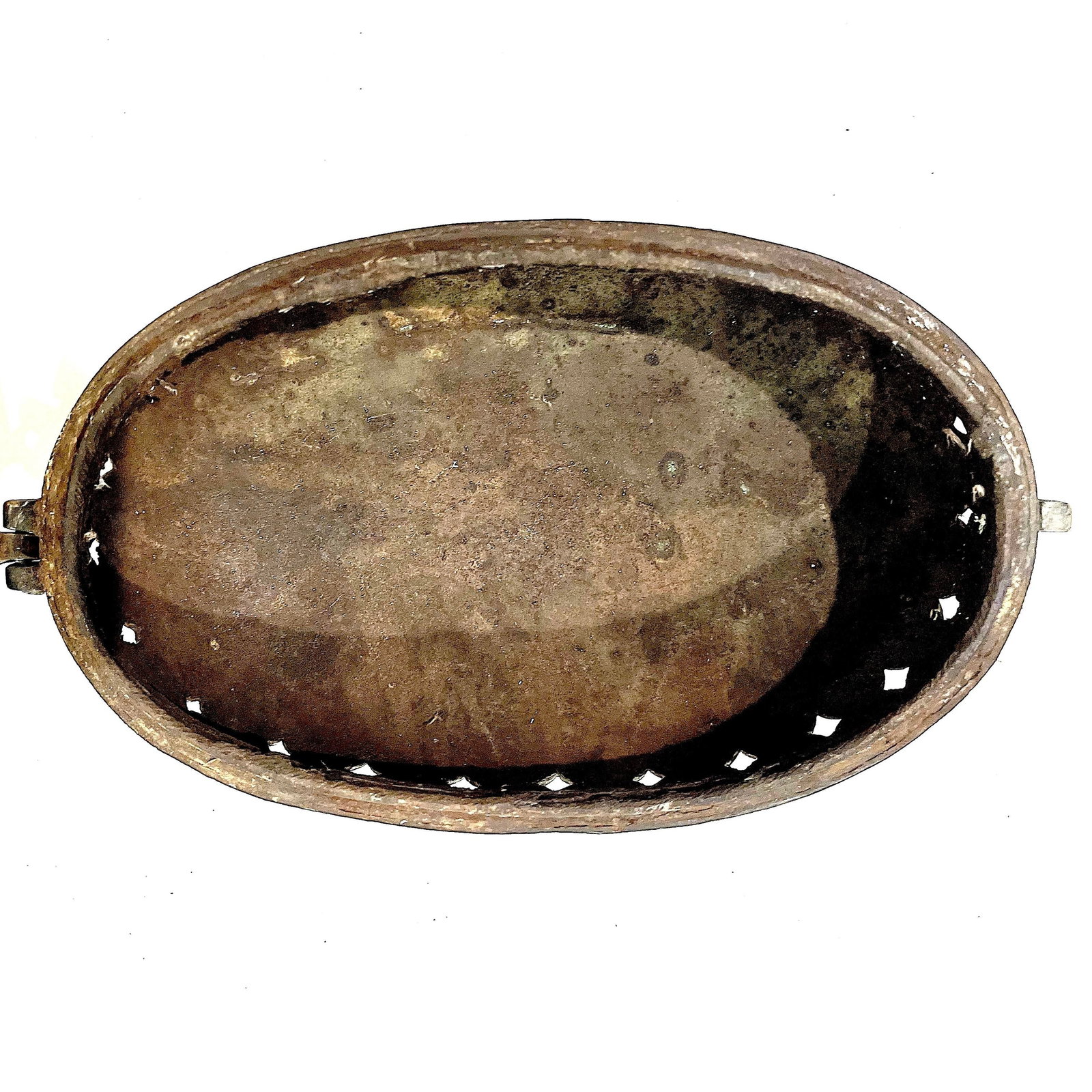 Antique Asian Bronze Horse Censer/Storage Box - 11