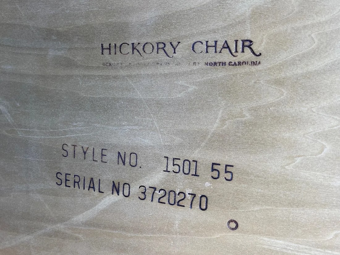 1960s Hickory Chair Co. Cane/Glass 5 Shelve Etagere - 6
