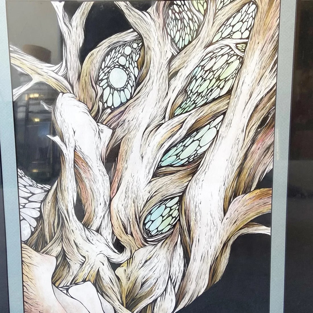 Haunted Tanglewood Signed & Framed Art Print - 2