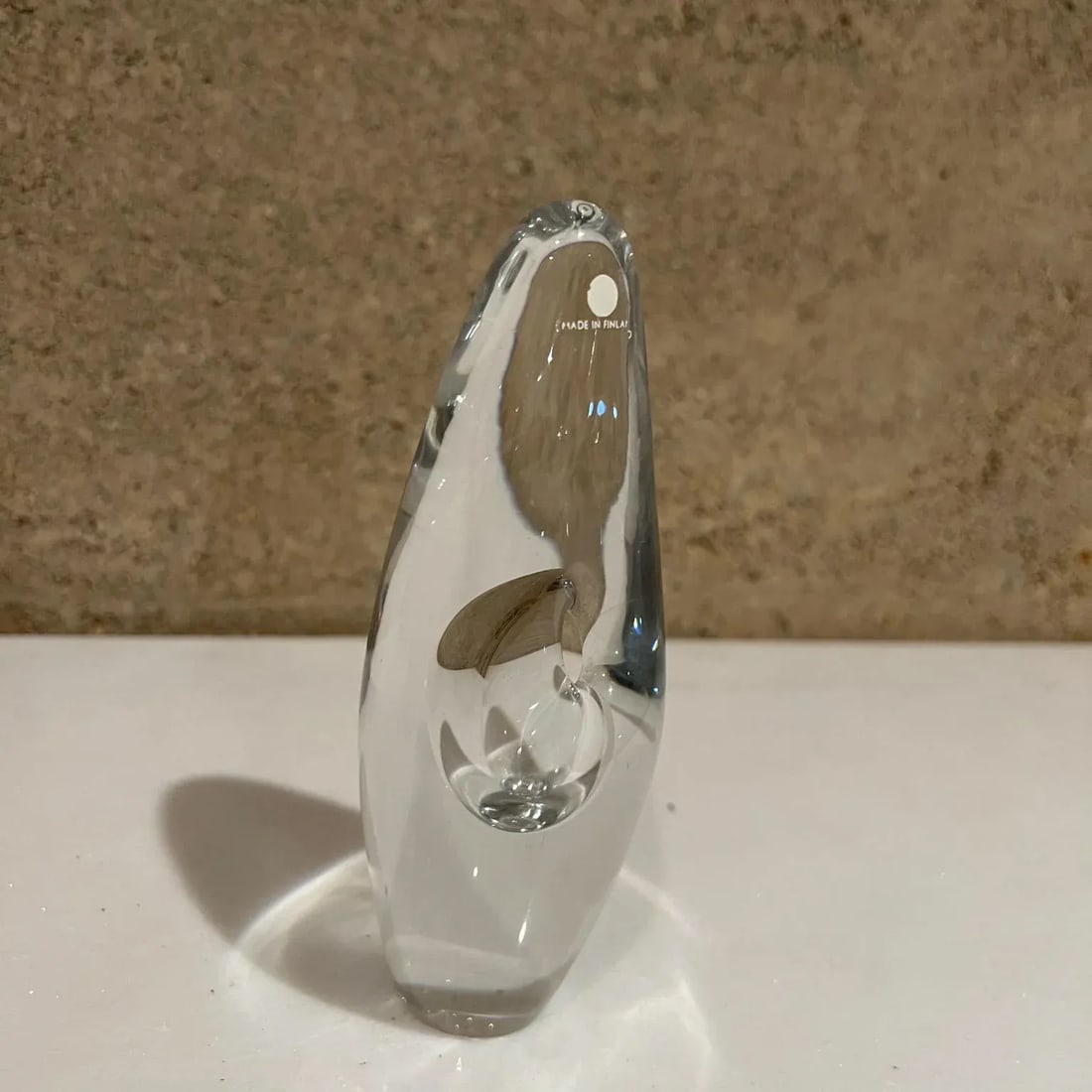 1957 Glass Vase Orchidée by Timo Sarpaneva for Iittala Finland - 11