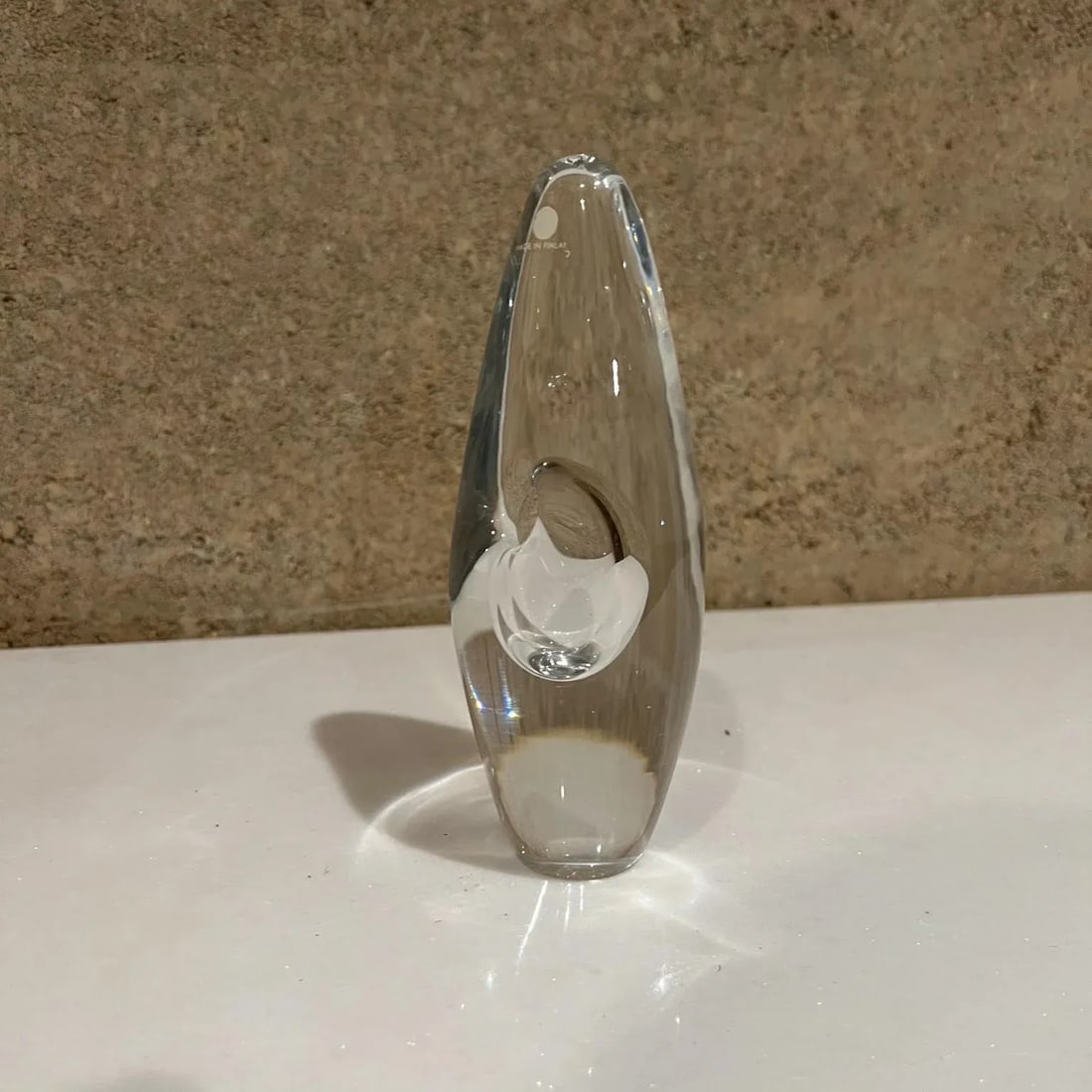 1957 Glass Vase Orchidée by Timo Sarpaneva for Iittala Finland - 4