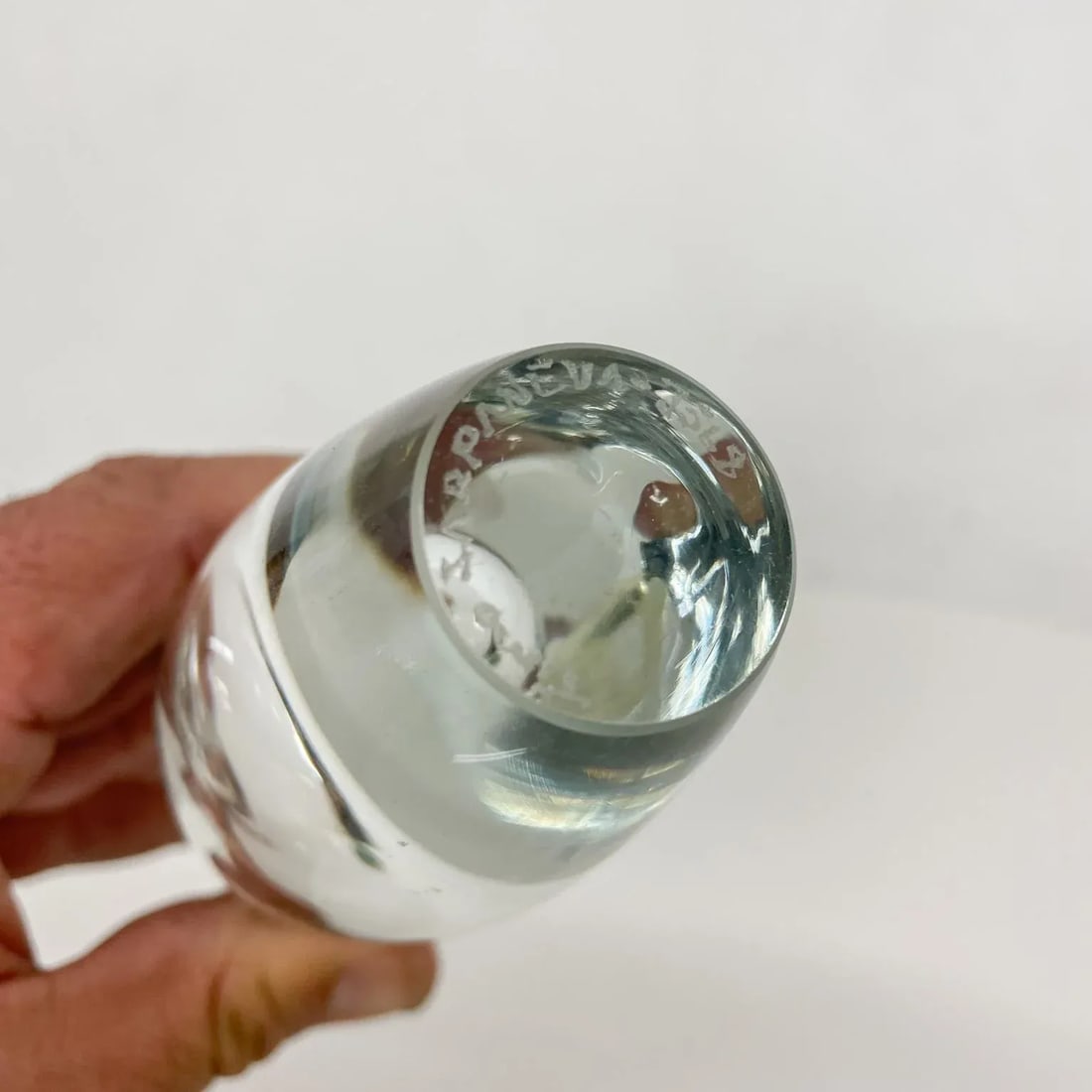 1957 Glass Vase Orchidée by Timo Sarpaneva for Iittala Finland - 8