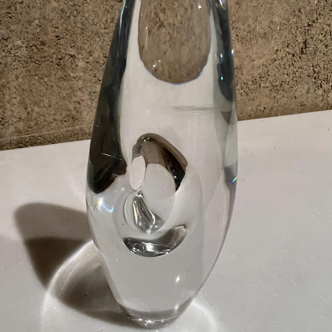 1957 Glass Vase Orchidée by Timo Sarpaneva for Iittala Finland - 9