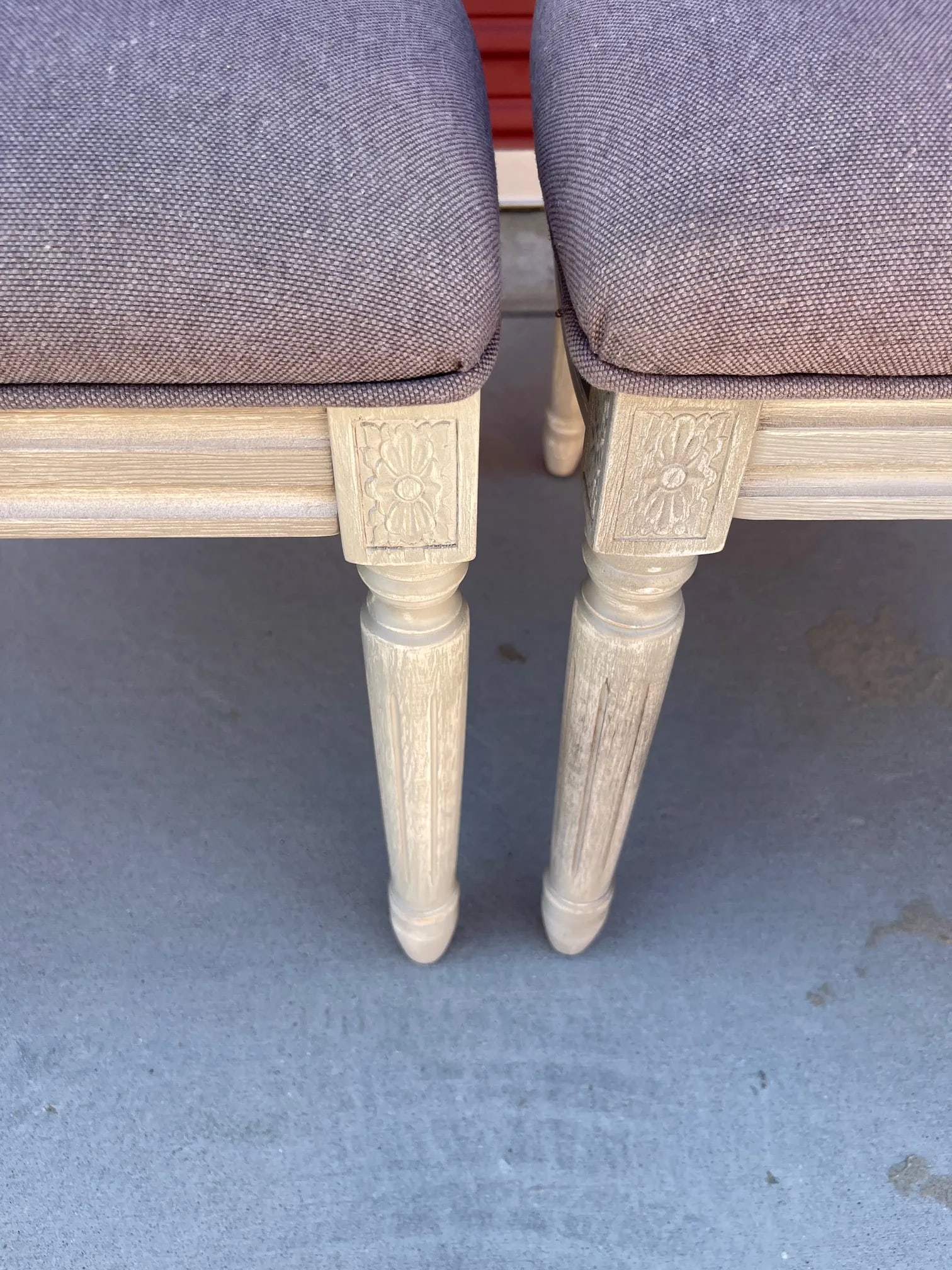 Safavieh Gray Buchanan French Brasserie Pair of Dining Chairs - 5