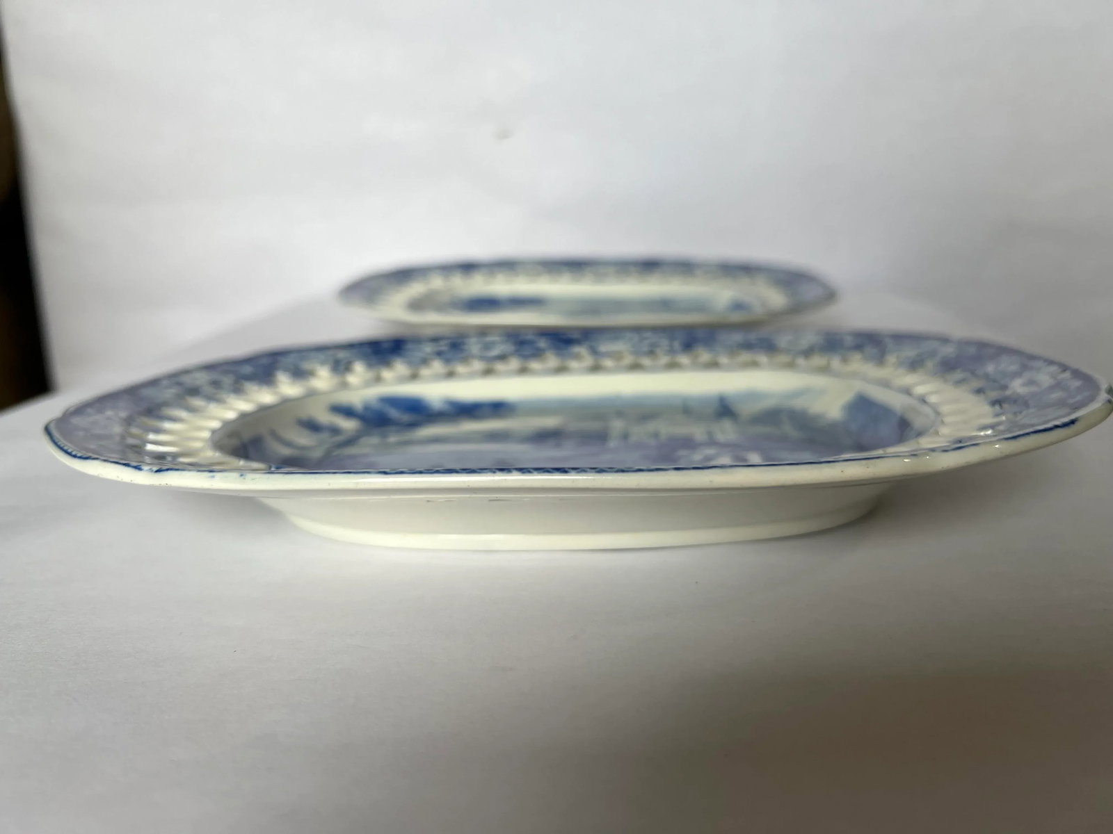 Mid 19th Century Davenport Porcelain ââ‚¬Å“Fisherman & Mosqueâ - 4