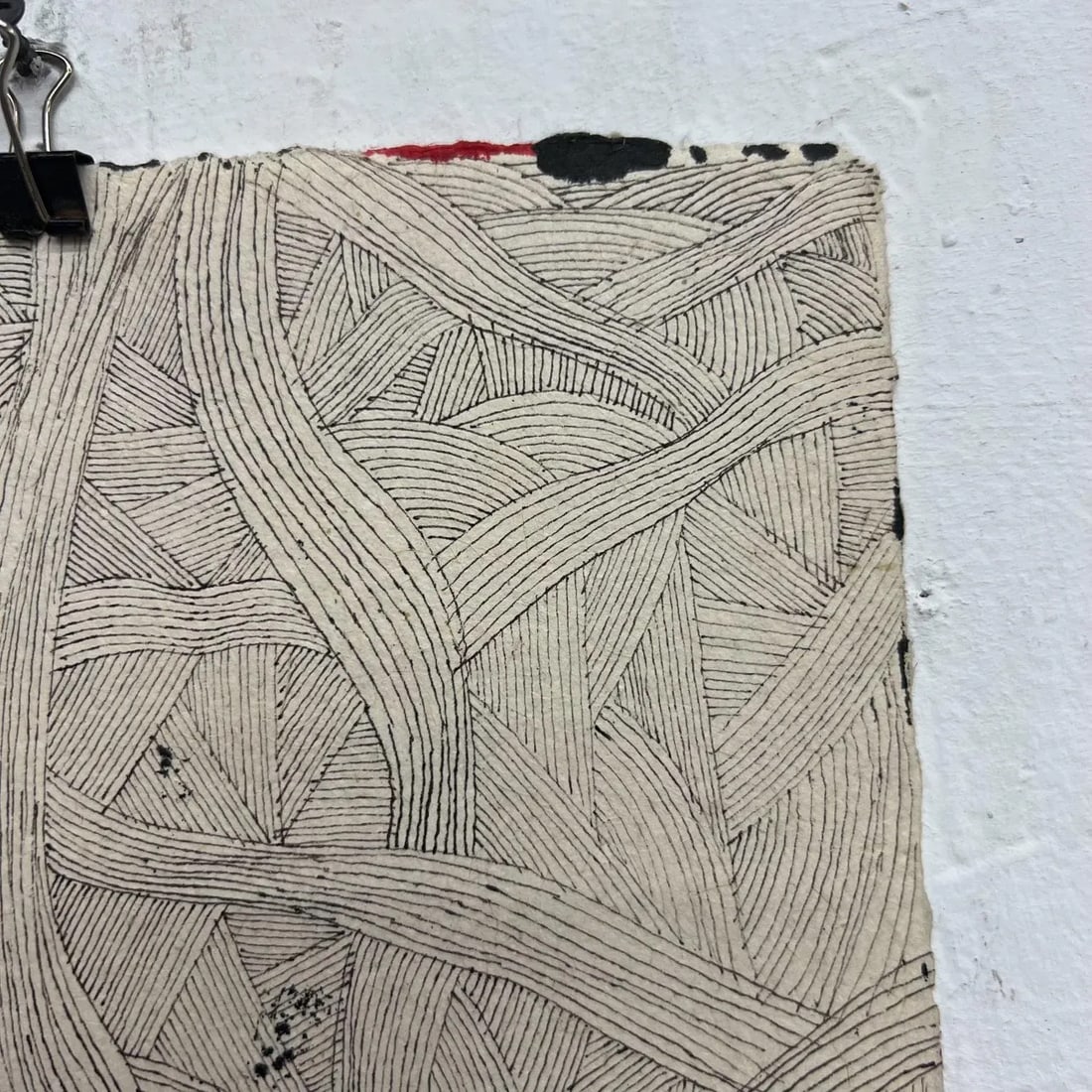 2011 Original Modern Art From Oaxaca Ink on Custom Paper - 10