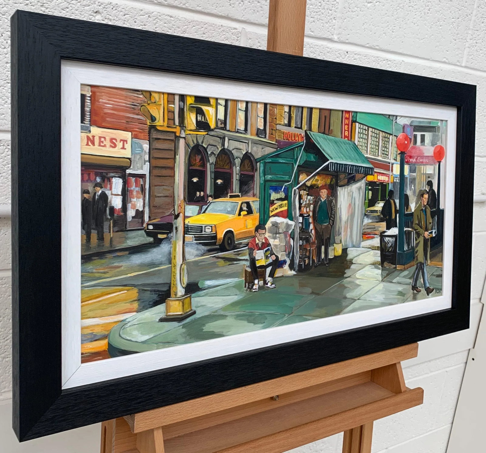 New York City Street Scene Painting - Unique Original Art by Leading British Contemporary Artist, 20 - 3