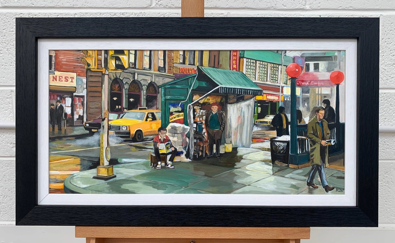 New York City Street Scene Painting - Unique Original Art by Leading British Contemporary Artist, 20 - 4