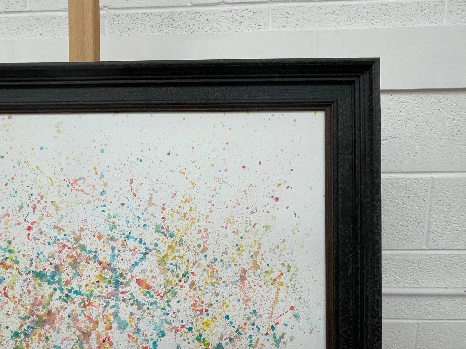 Colourful Abstract Flowers on White Background - Unique Original Art by Contemporary British Artist, - 11
