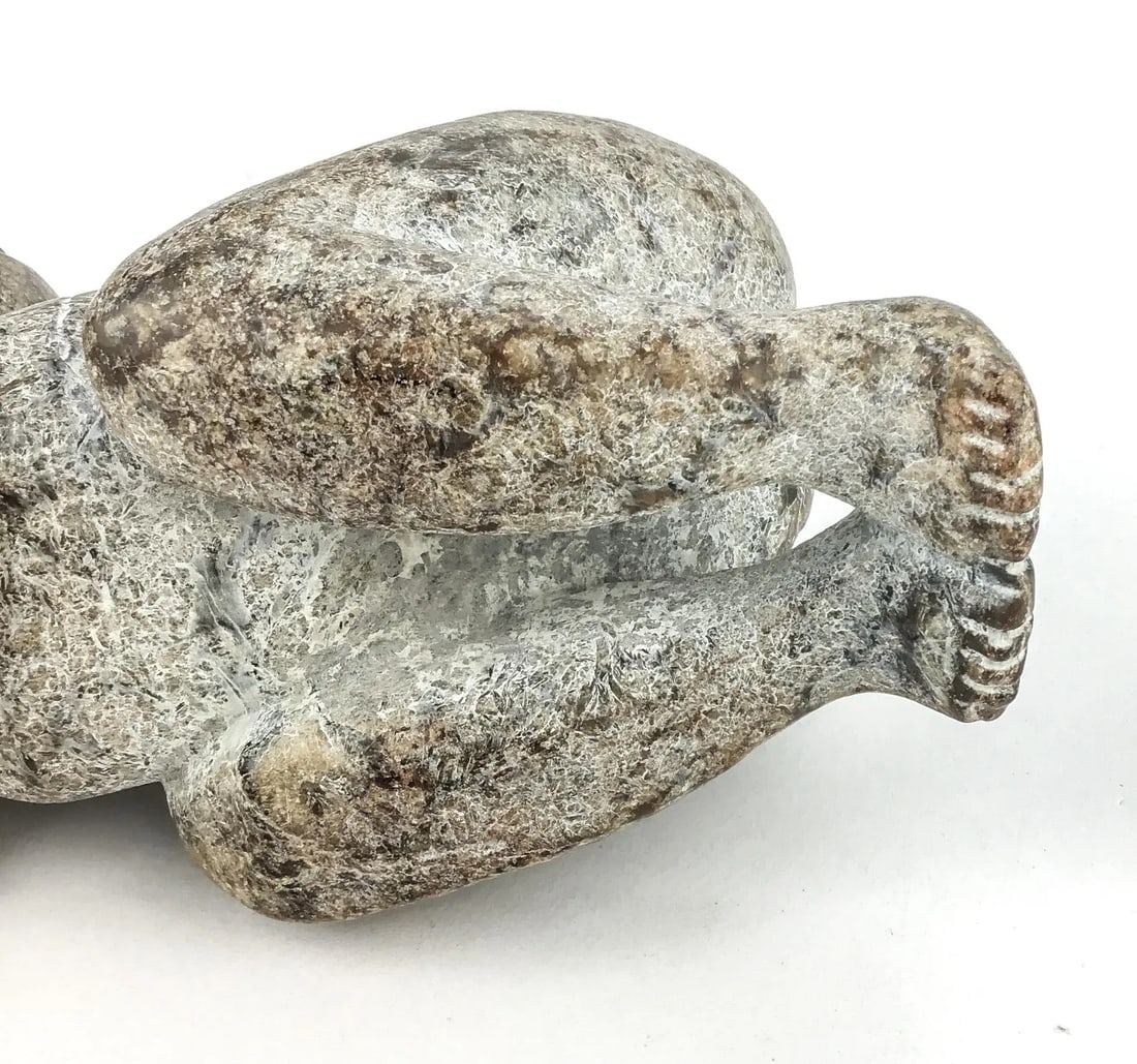 Hand Carved Antique Stone Sculpture - 10