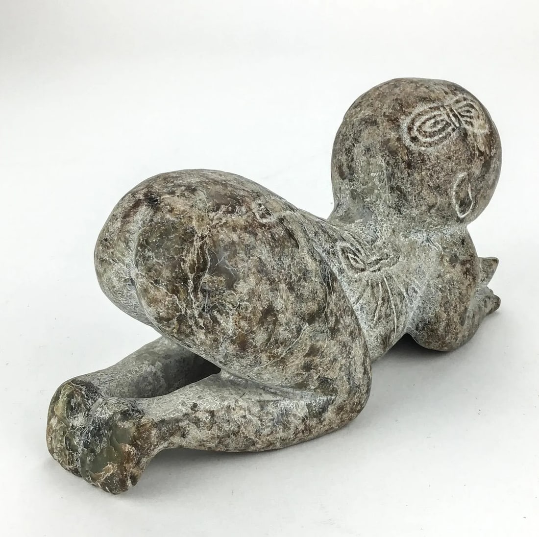 Hand Carved Antique Stone Sculpture - 2