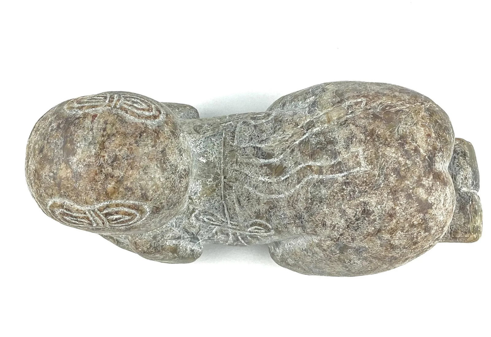 Hand Carved Antique Stone Sculpture - 8