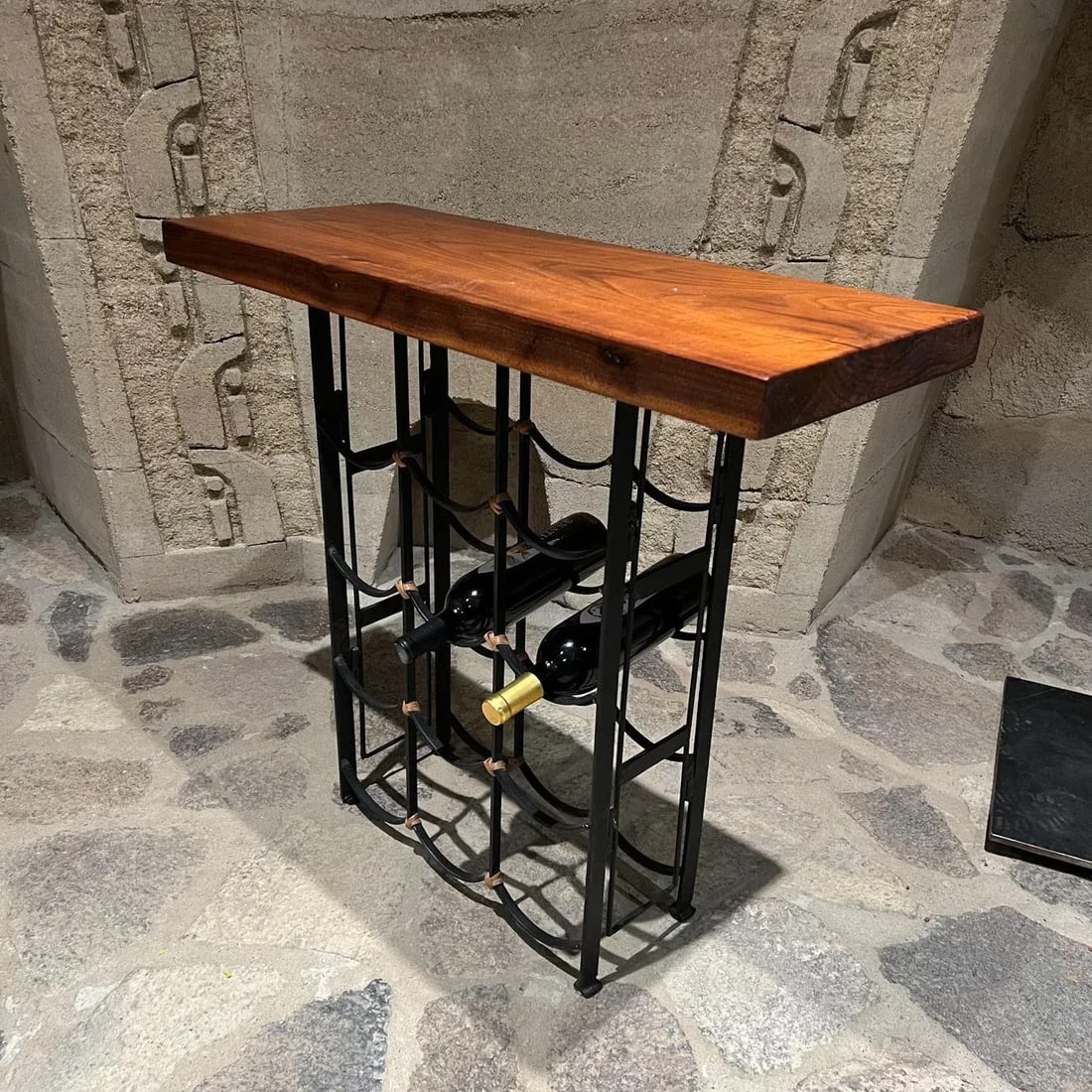 Mid-Century Modern Wine Bar Walnut Table by Arthur Umanoff, 1950s - 10
