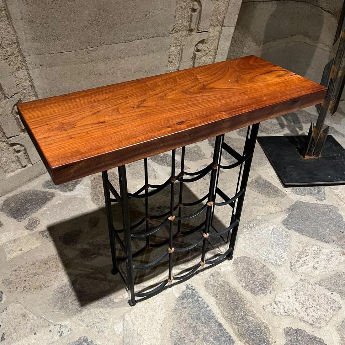 Mid-Century Modern Wine Bar Walnut Table by Arthur Umanoff, 1950s - 6