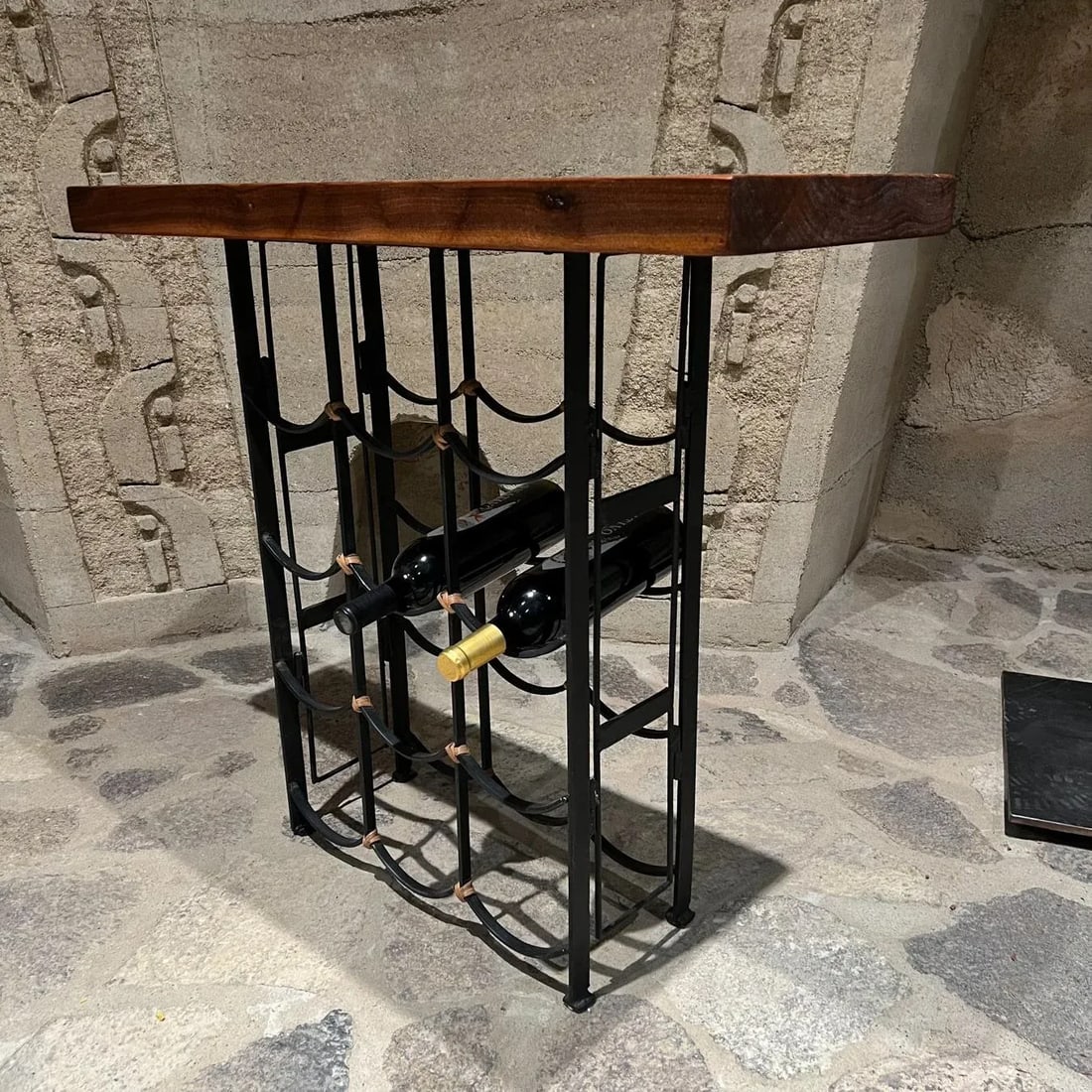 Mid-Century Modern Wine Bar Walnut Table by Arthur Umanoff, 1950s - 9