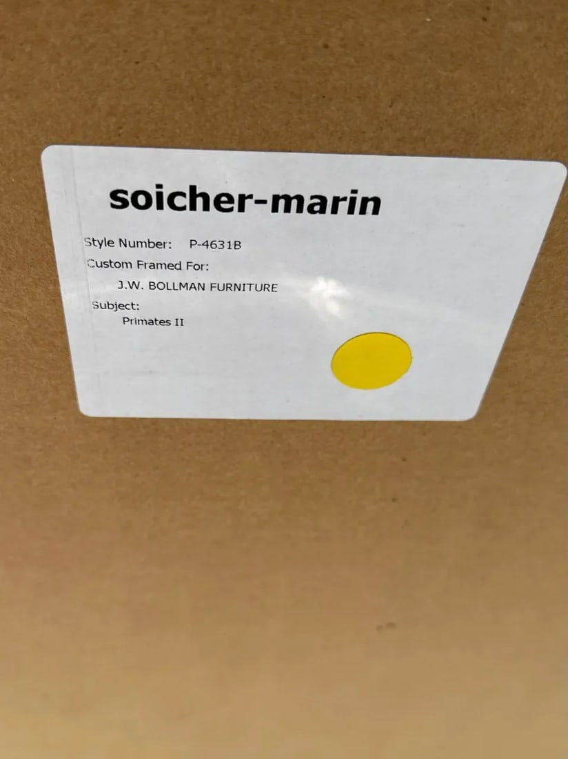 Soicher Marin Pair of Monkey Prints - 7