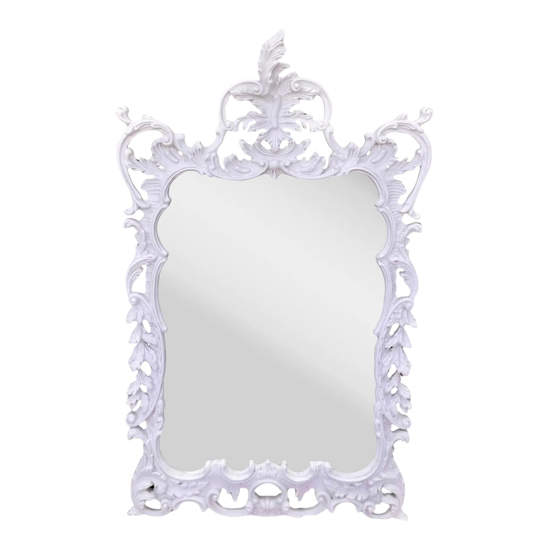George III Style Carved and Gesso Rococo Mirror (1 of 11)
