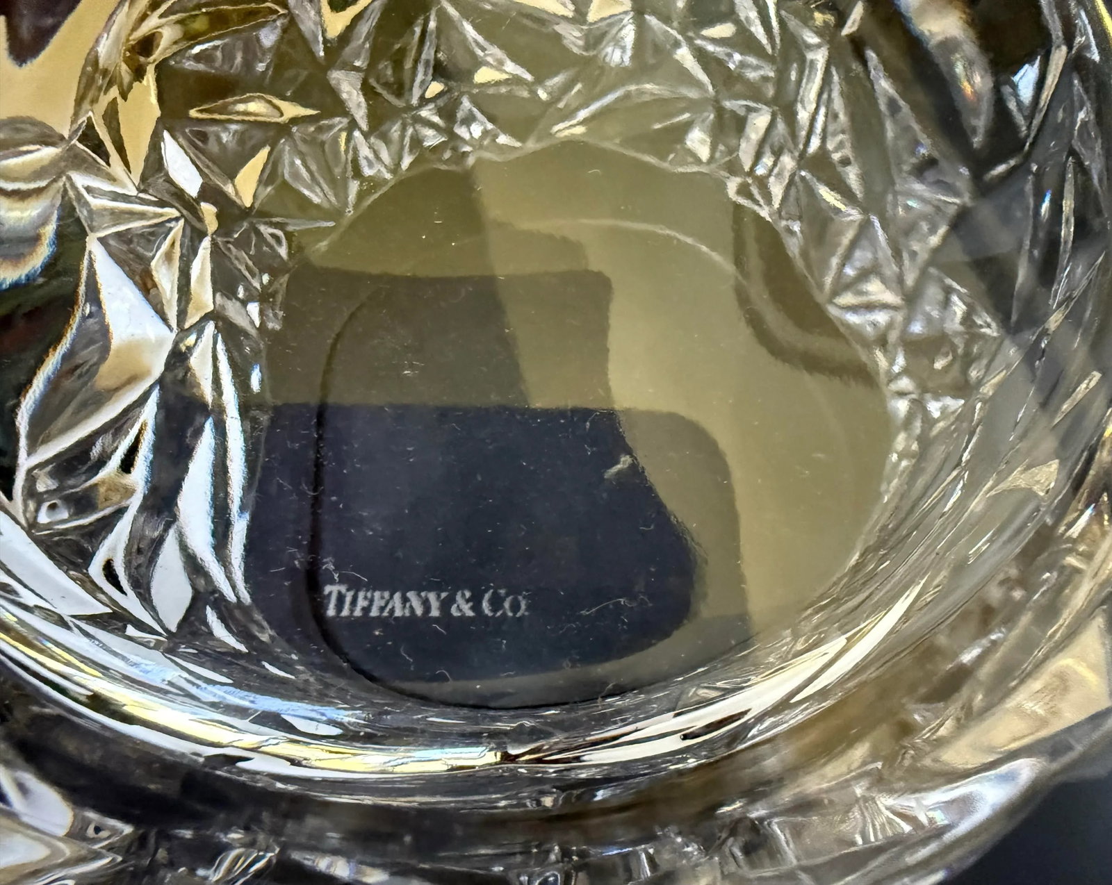 Tiffany & Co. "Rock Cut" Crystal Champagne Ice Bucket - 7