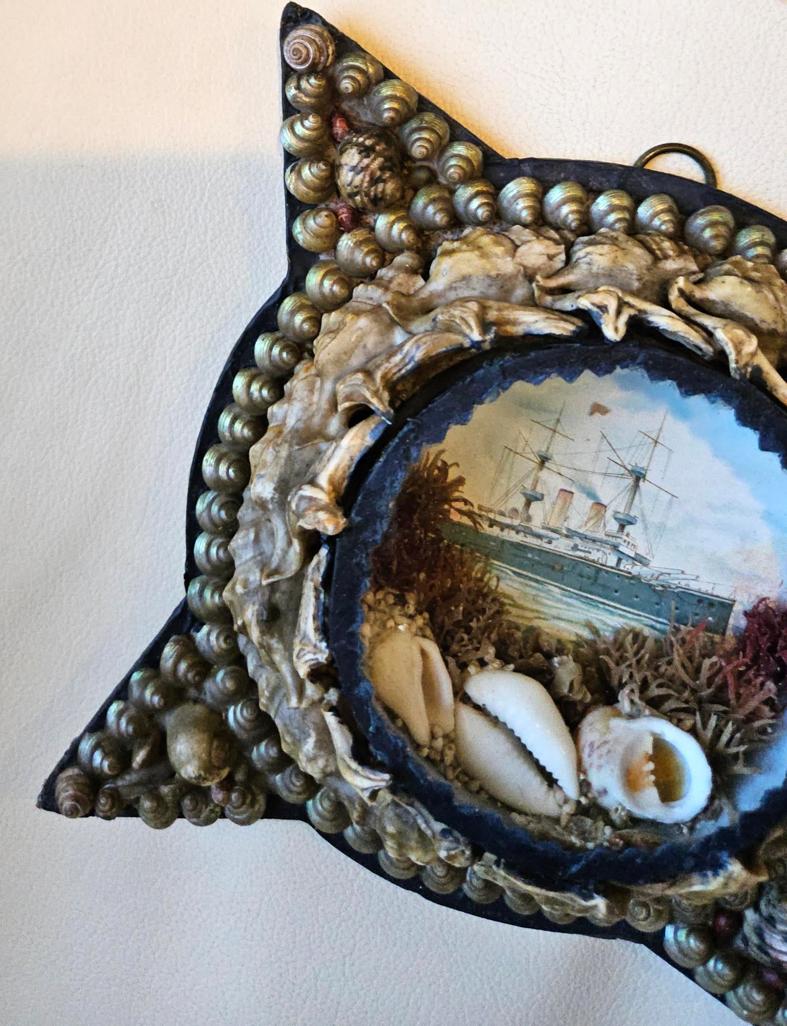 Victorian Vanguard: Edwardian Star-Form Shell Diorama Featuring Highflyer-Class Cruiser - 4