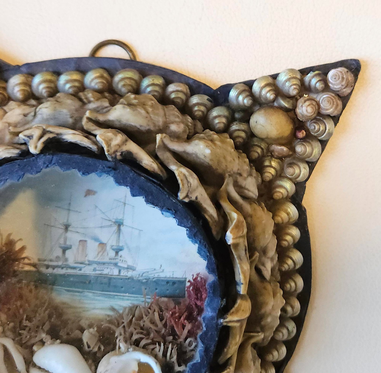 Victorian Vanguard: Edwardian Star-Form Shell Diorama Featuring Highflyer-Class Cruiser - 5