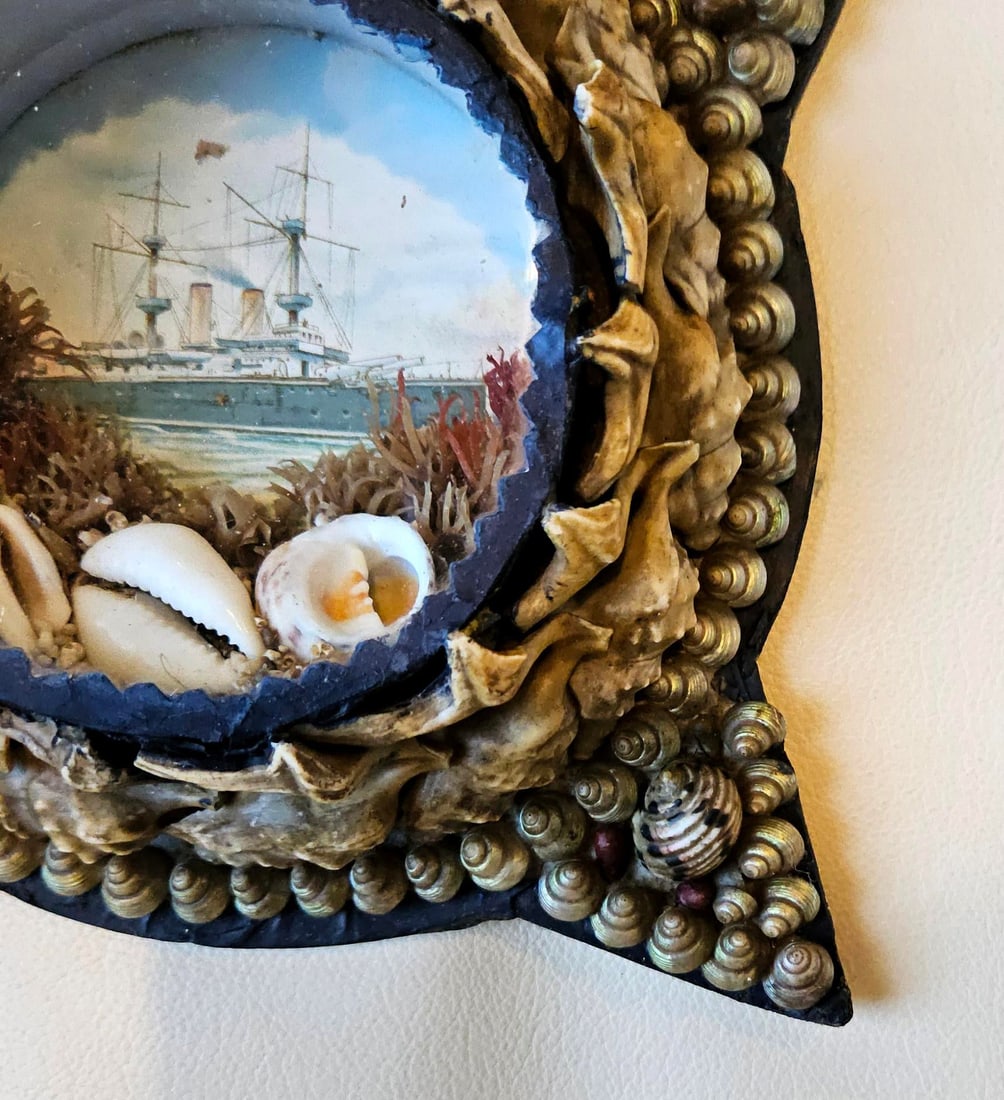 Victorian Vanguard: Edwardian Star-Form Shell Diorama Featuring Highflyer-Class Cruiser - 6