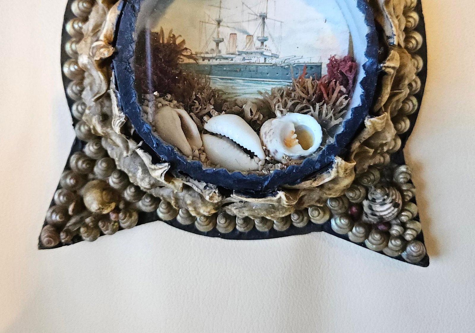 Victorian Vanguard: Edwardian Star-Form Shell Diorama Featuring Highflyer-Class Cruiser - 8