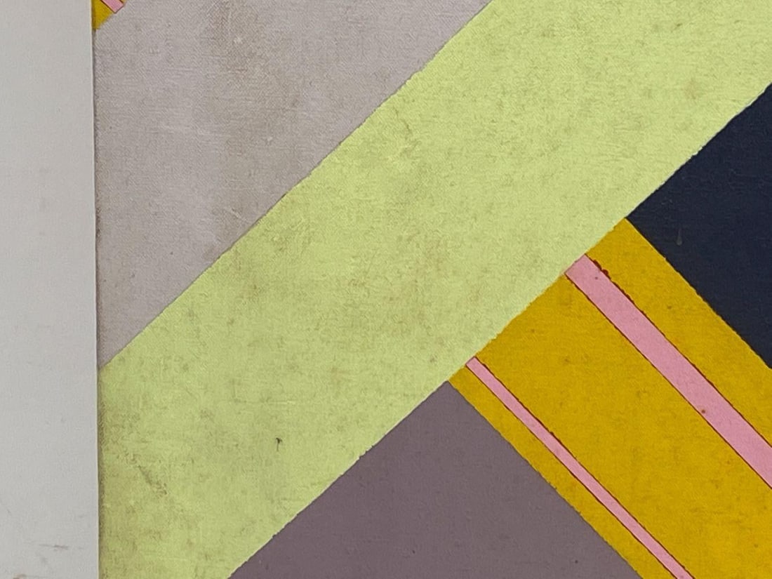 1970s Large Abstract O/C Painting - 7