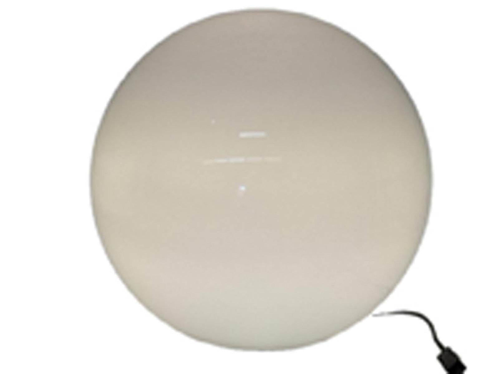 1960s Lunar Glow: Midcentury Modern Glass Orb Lamp by Paul Mayen for Habitat - 6