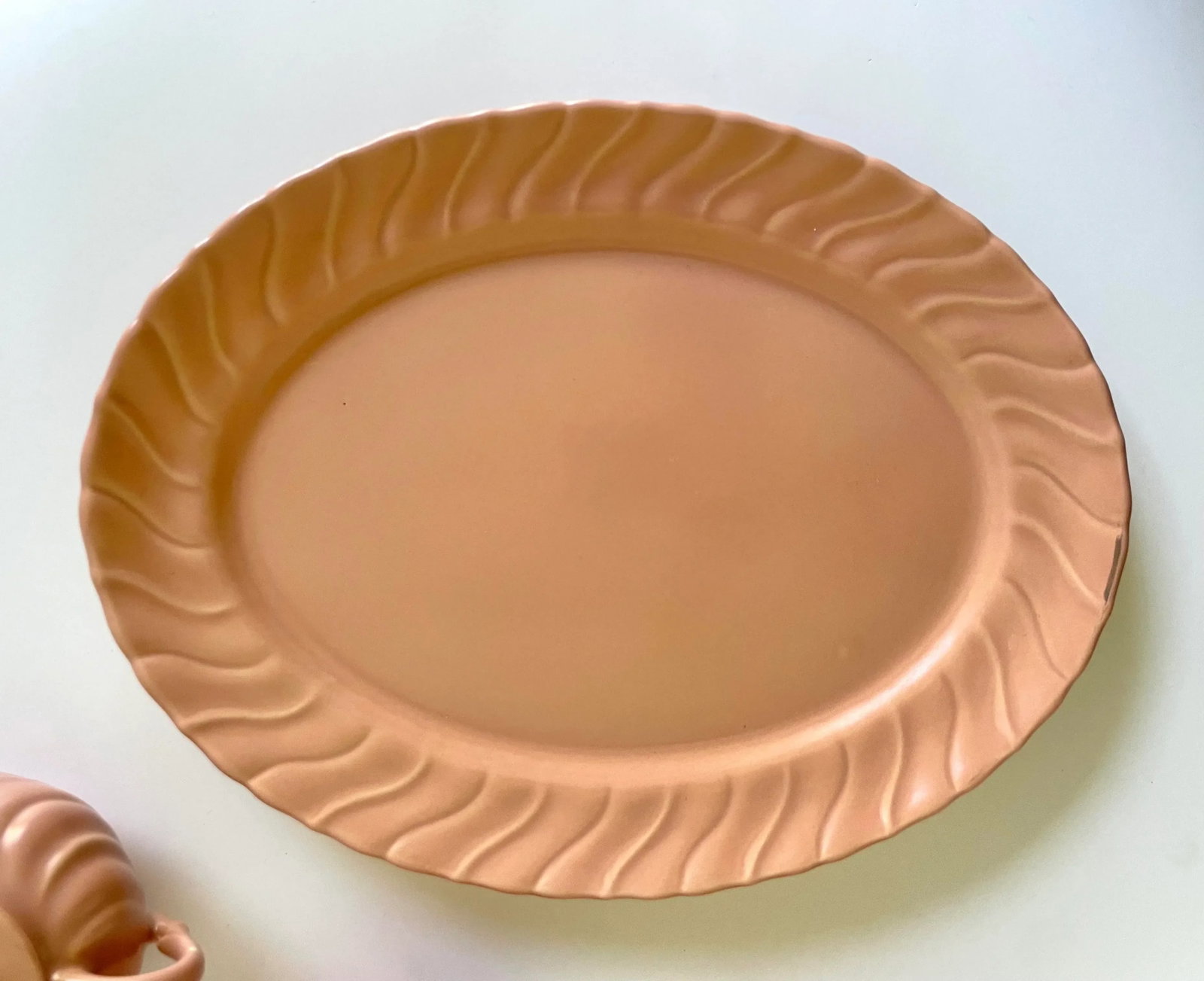 44 Pieces - 1940's Pink Franciscan Coronado Dinnerware and Serving Set - 12